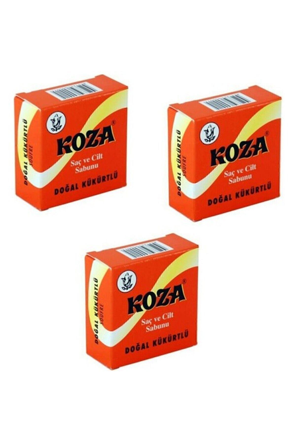 Doğal Kükürtlü Sabun Saç Ve Ci̇lt Sabunu 100Gr X 3 Adet