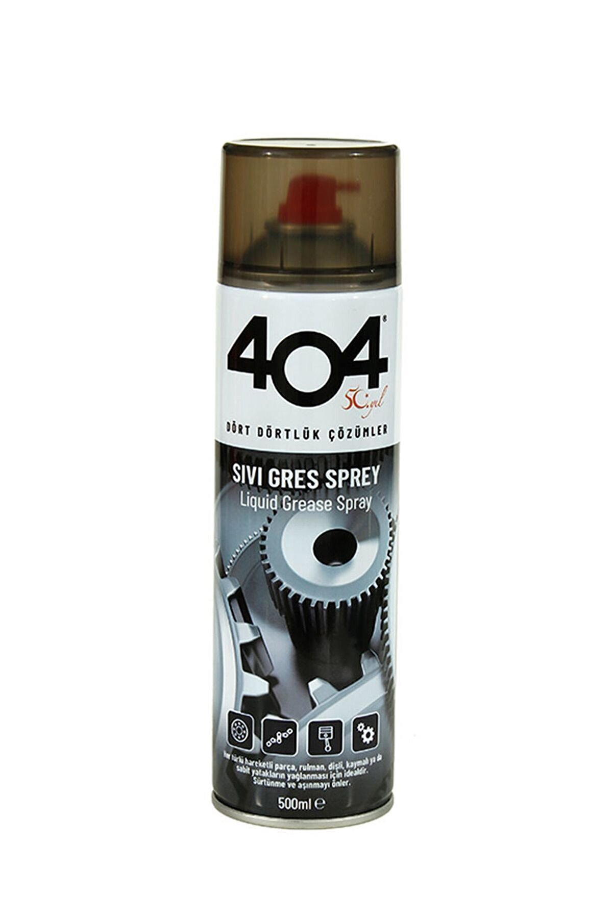 404 1 Adet 400 Ml Sıvı Gres Yağı Sprey Zincir Yağlayıcı Oto Bisiklet Motosiklet