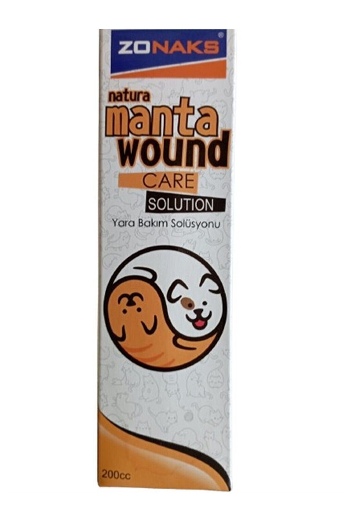 Zonax Manta Wound Care (Kedi̇ , K&ouml;pek ,G&uuml;verci̇n Ve Kuşlar İ&ccedil;i̇n Yara Bakım Solusyonu 200 Cc