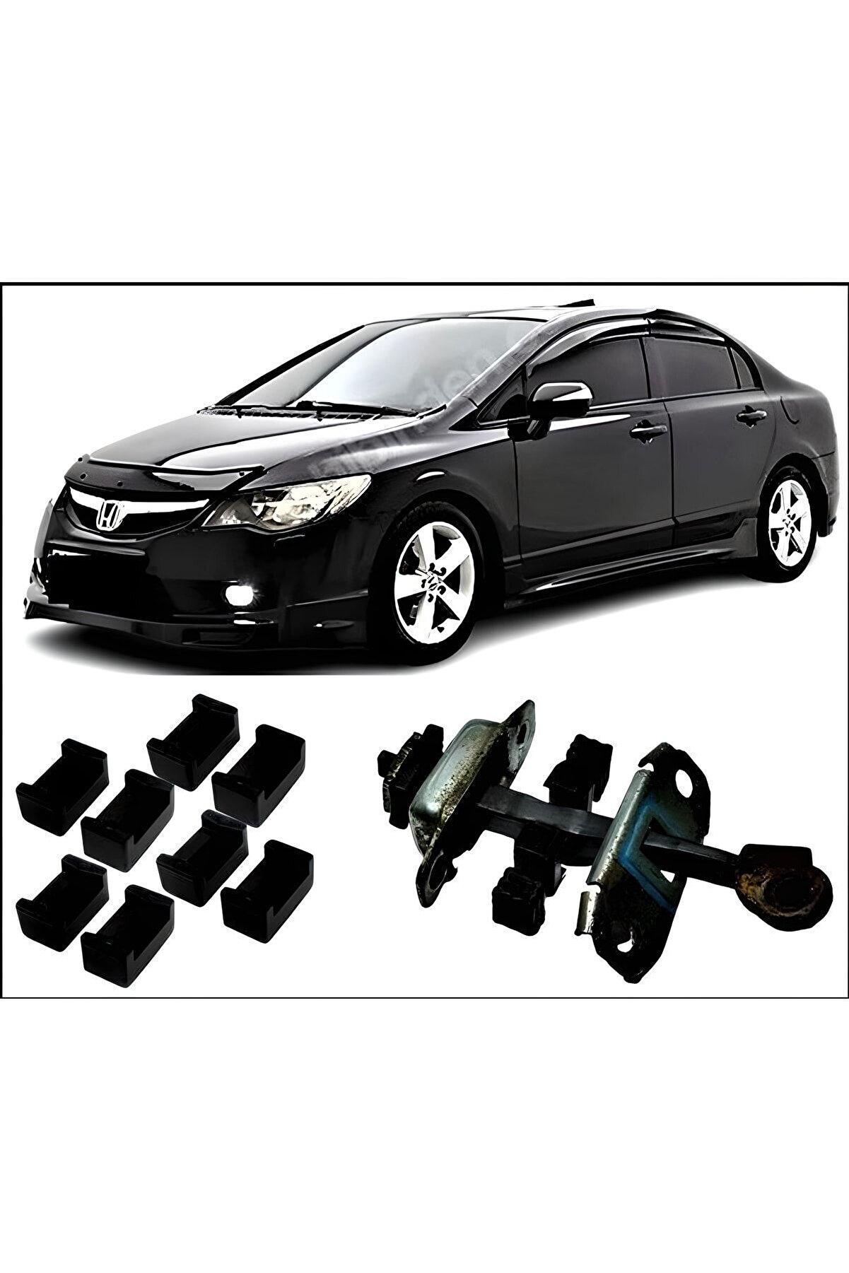 Artı4Technology Aynıg&uuml;n Kargo Honda Ci̇vi̇c Fd6 Kapı Gergi̇ Tami̇r Ki̇ti̇ 4 Kapı