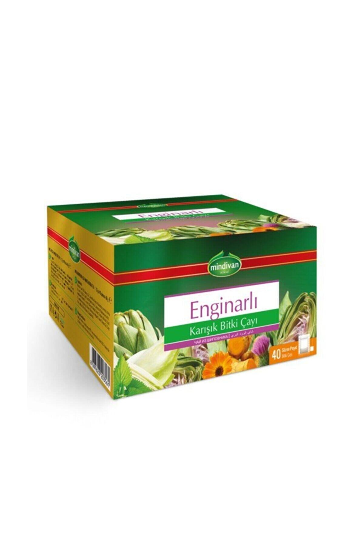 Engi̇narlı Karışık Bi̇tki̇ Çayı 40 Lı Poşet Çay (2 Adet)