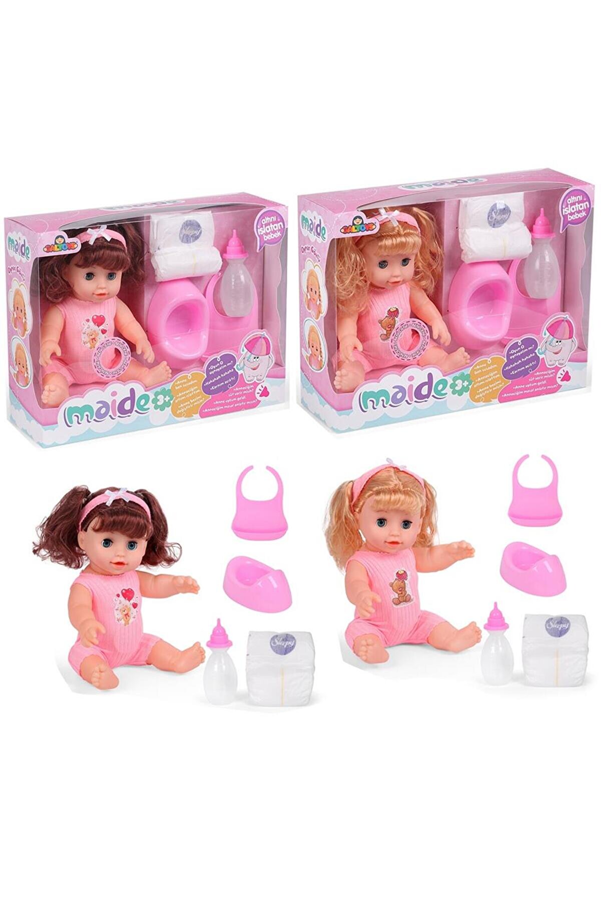 GALTOYS Art Maide Altını Islatan Türkçe Konuşan Et Bebek Lab