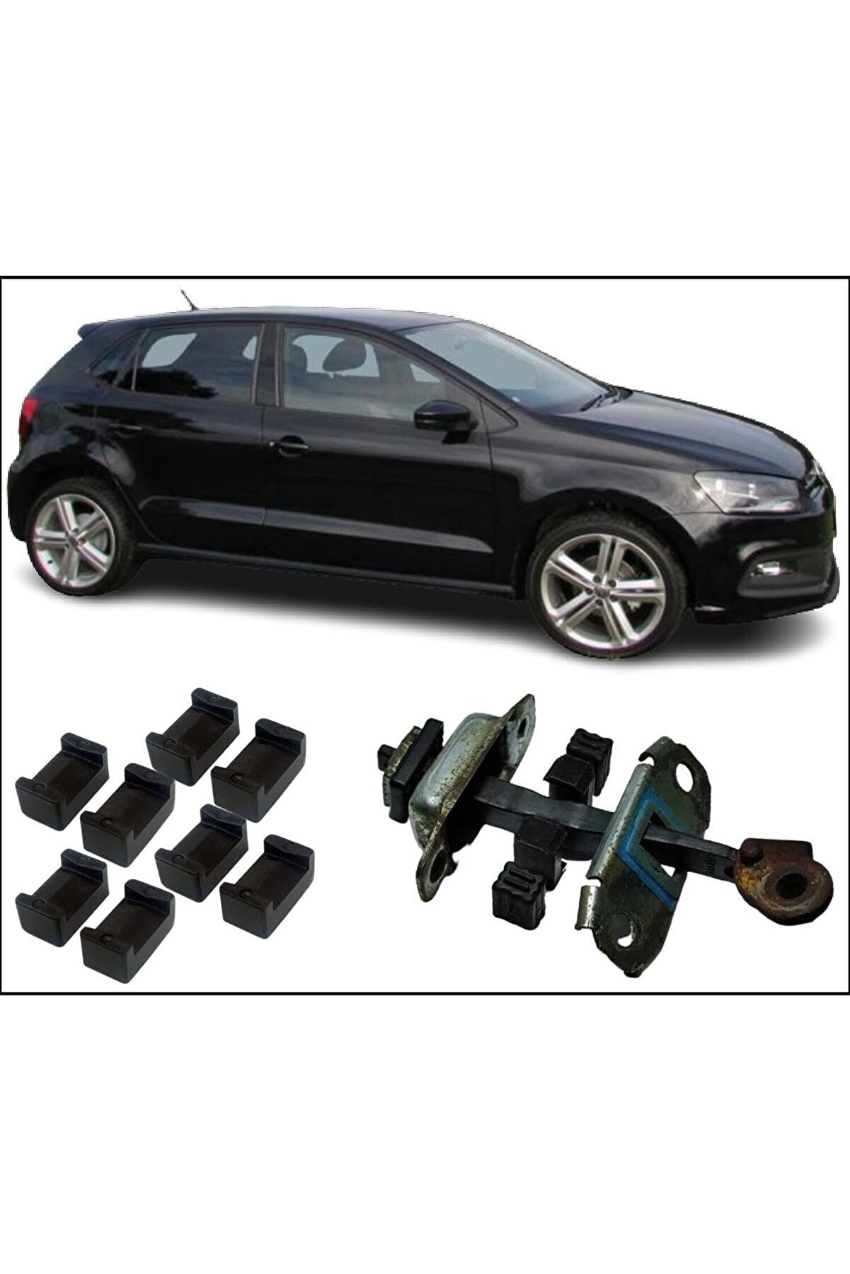 Artıdorttechnology Aynıg&uuml;n Kargo Vw Polo V Kapı Gergi̇ Tami̇r Ki̇ti̇ 4 Kapı 2008-2017