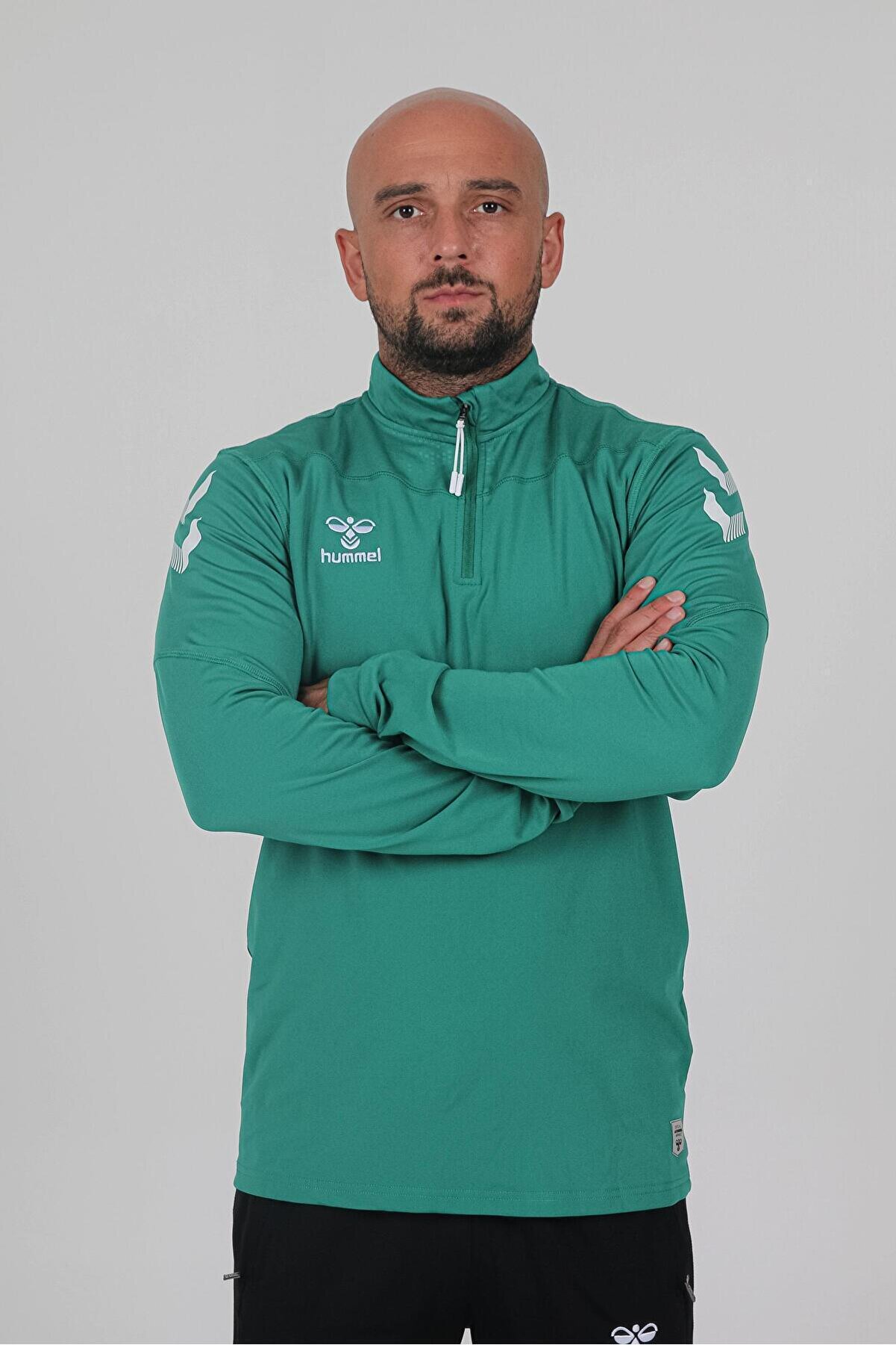 Hummel Oregon Antrenman Eşofman Üstü Yeşi̇l
