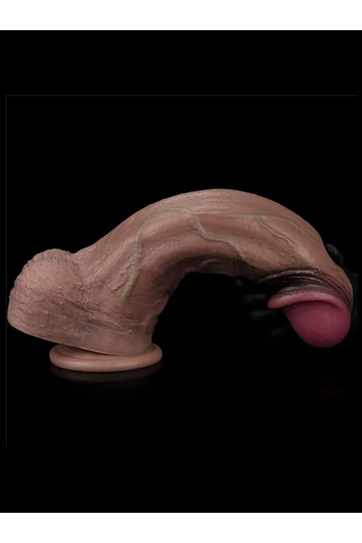 Meyrabest 13   Dual Layered Si̇li̇cone Cock Xxl 33 Cm