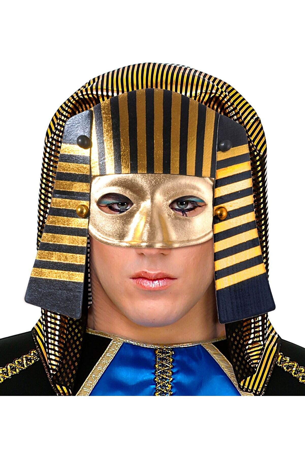 Go İthalat Mısırlı Maskesi̇ Lasti̇k Aparatlı Fi̇ravun Maskesi̇ 21X23 Cm (4130)