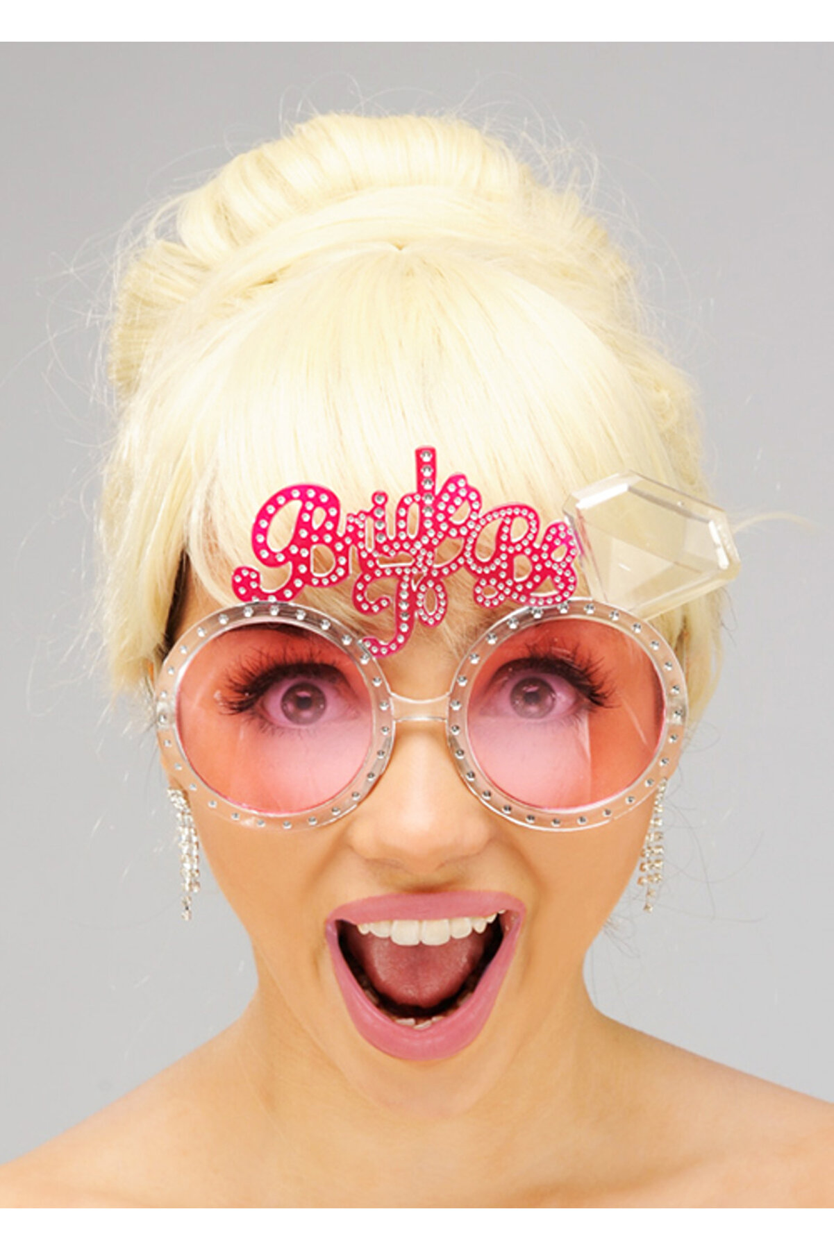 Go İthalat Bri̇de To Be Bekarlığa Veda Parti̇si̇ G&ouml;zl&uuml;ğ&uuml; Pembe Renk (4130)