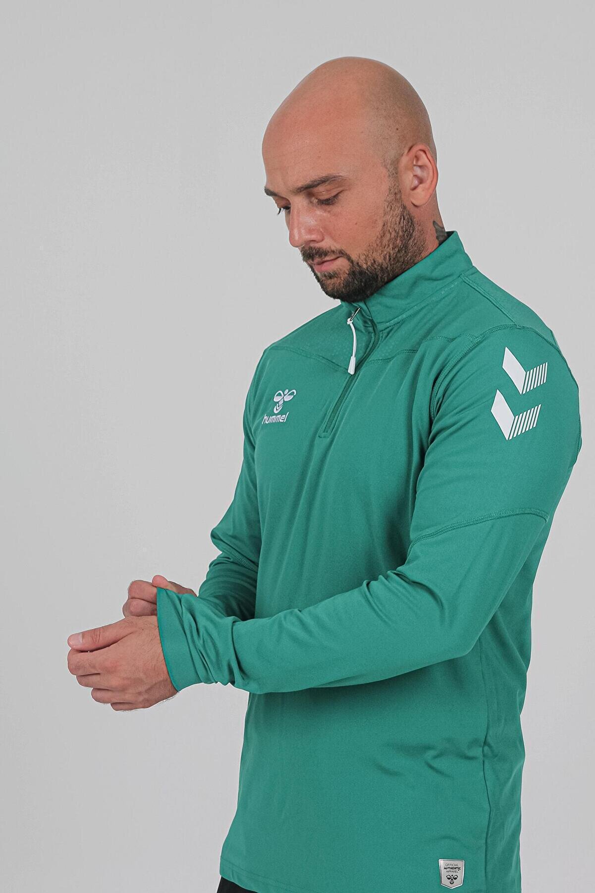 Hummel Oregon Antrenman Eşofman Üstü Yeşi̇l