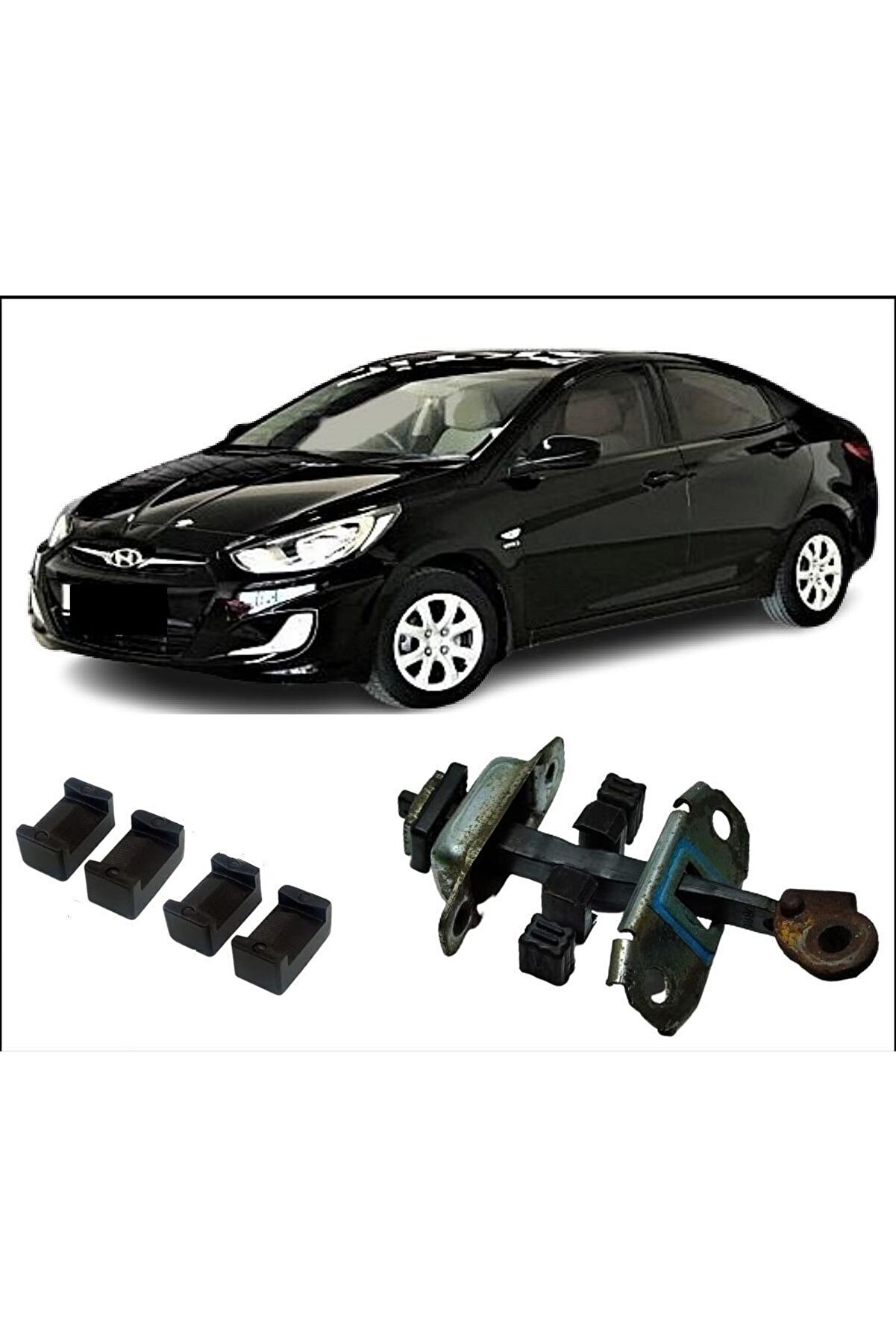 Artıd&ouml;rtaksesuar Aynıg&uuml;n Kargo Accent Blue Kapı Gergi̇ Tami̇ri̇ 2 Kapı Ki̇ti̇ 2011-2018