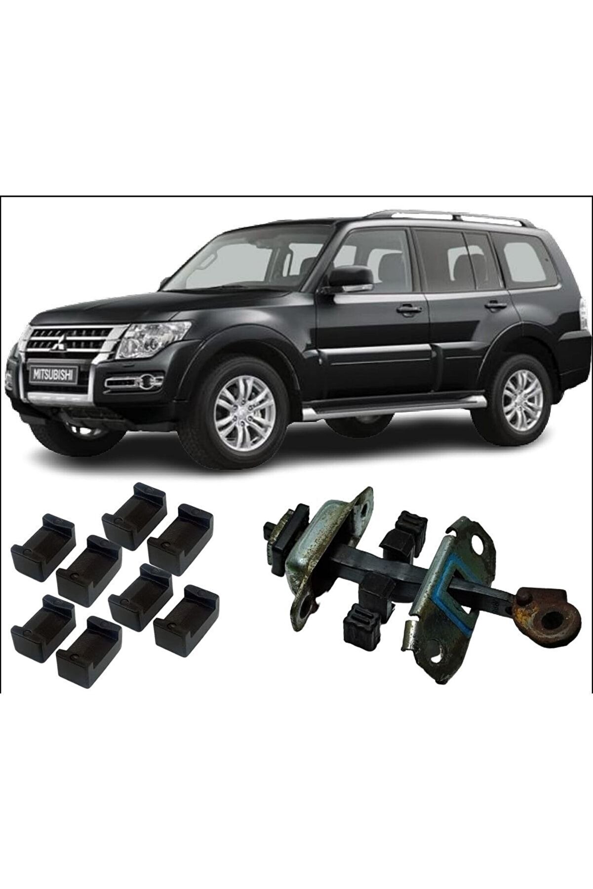 Artıdorttechnology Ayni̇g&uuml;n Kargo Mi̇tsubi̇shi̇ Pajero Kapı Gergi̇ Tami̇r Ki̇ti̇ 4 Kapı 1998-2017