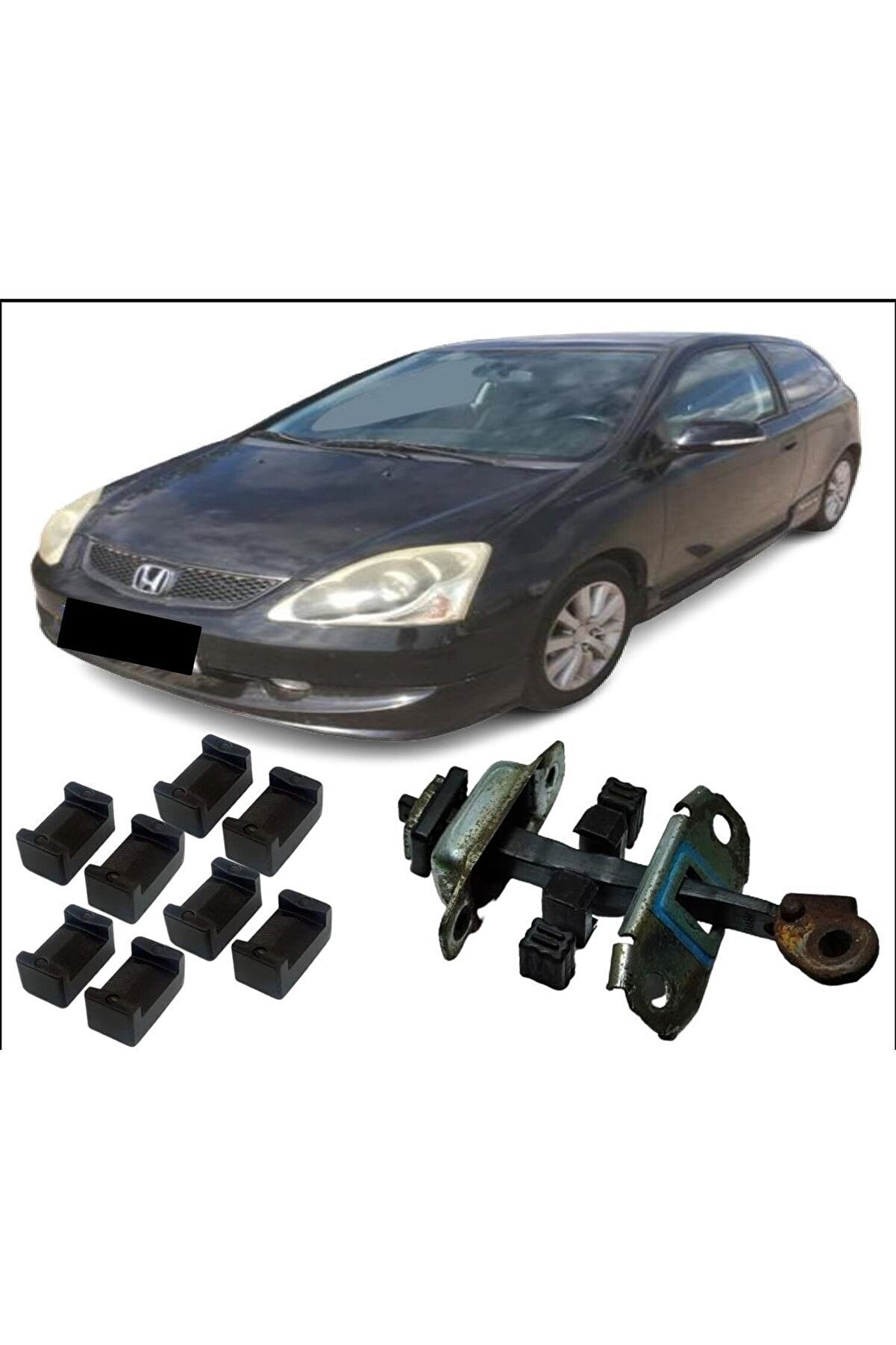 Artıdorttechnology Aynıg&uuml;n Kargo Honda Ci̇vi̇c Sport Kapı Gergi̇ Tami̇r Ki̇ti̇ 2 Kapı 2002-2006