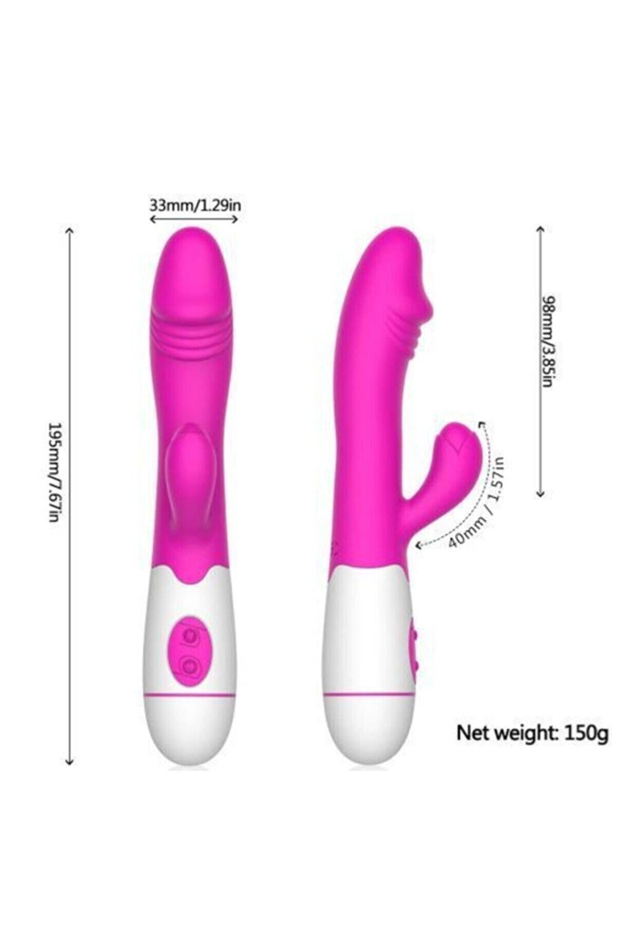 Leten Meybi̇x Usb Şarjlı Ultra Esnek Yapıda Kli̇tori̇s Uyarıcı Rabbi̇tli̇ Vi̇brat&ouml;r Mor