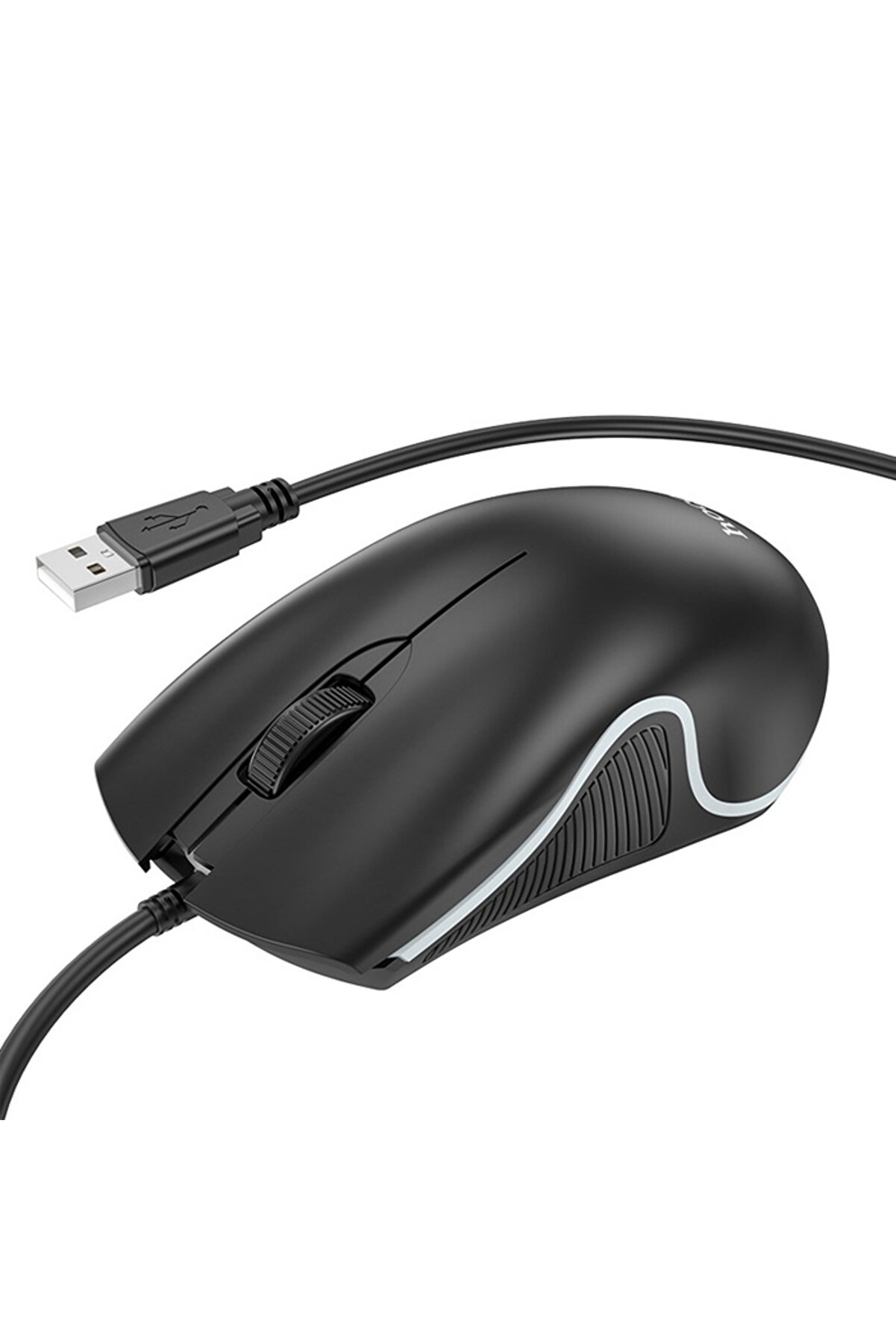 Hoco Gm19 Rgb Led Işıklı Gamer Oyuncu Kablolu Opti̇k Mouse-(1903) - Ogz1152-6037