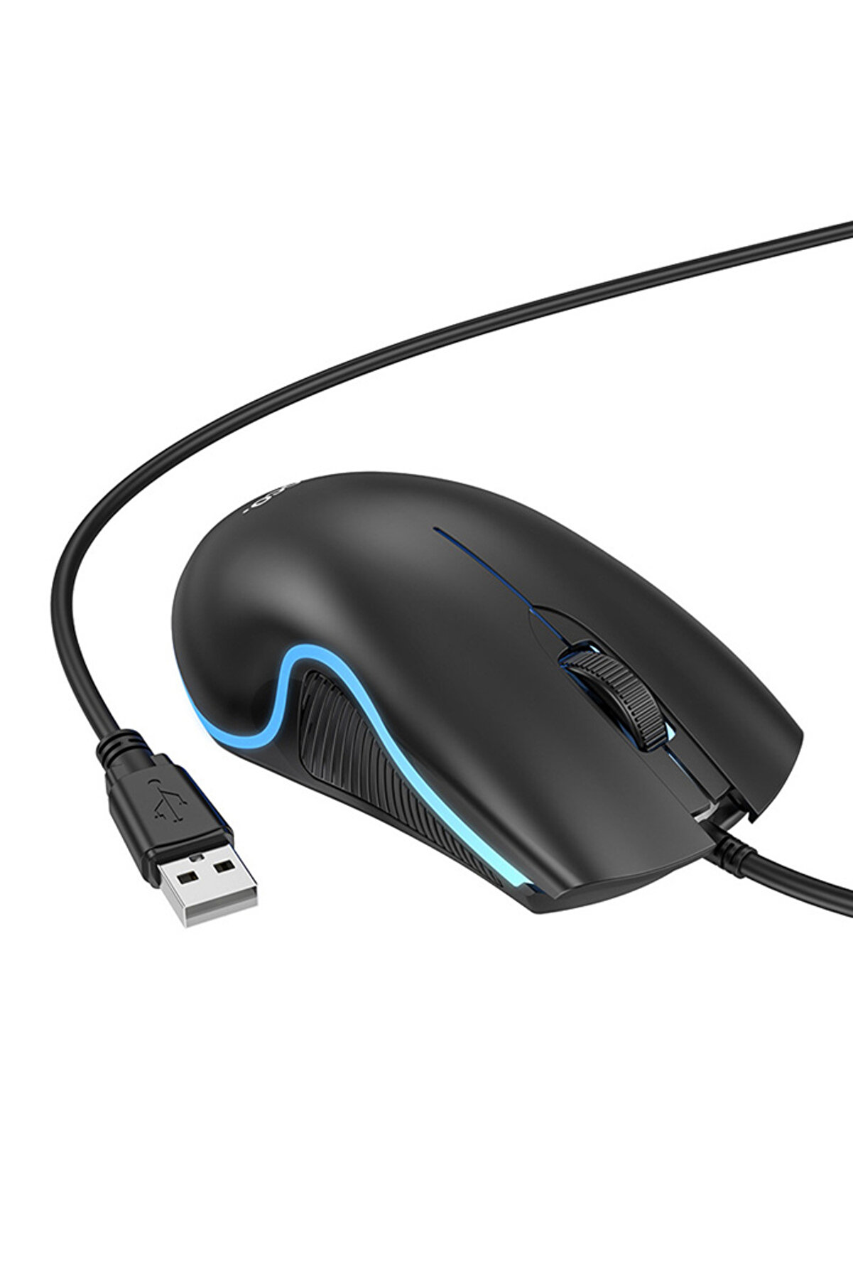 Hoco Gm19 Rgb Led Işıklı Gamer Oyuncu Kablolu Opti̇k Mouse-(1903) - Ogz1152-6037