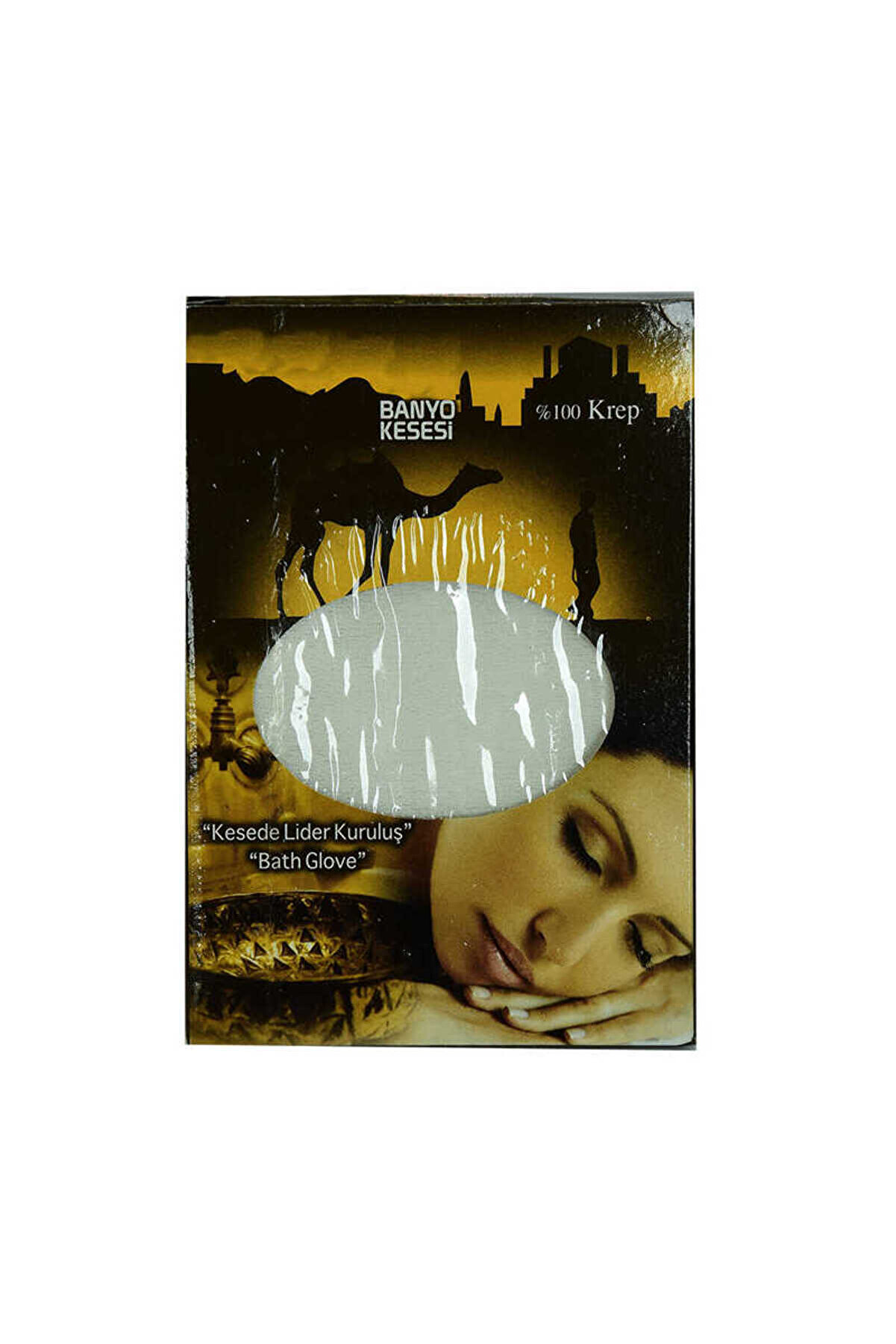 Bi̇lfold Y&uuml;zde 100 Krep Y&uuml;z Ve V&uuml;cut Kesesi̇ Beyaz 17X24