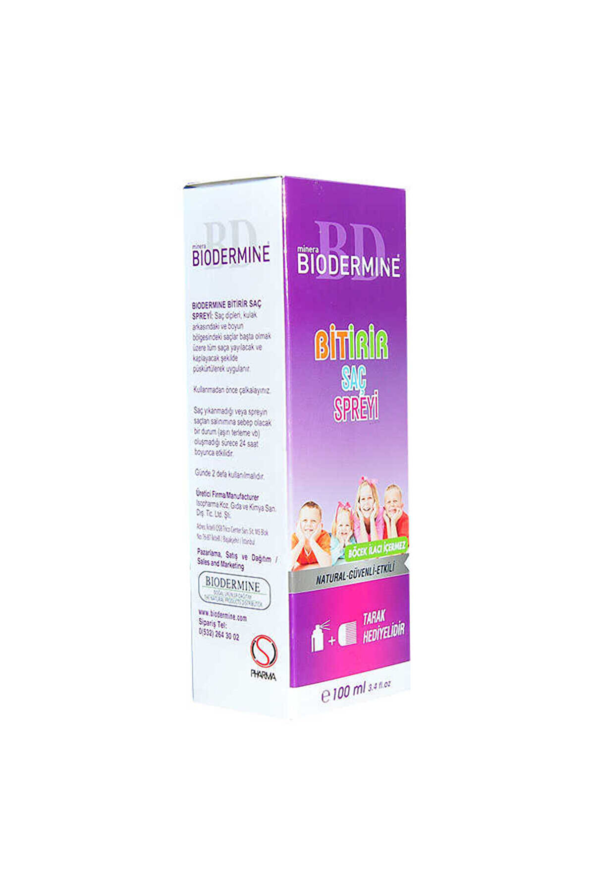 Bi̇lfold Bi̇ti̇ri̇r Sa&ccedil; Spreyi̇ 100 Ml