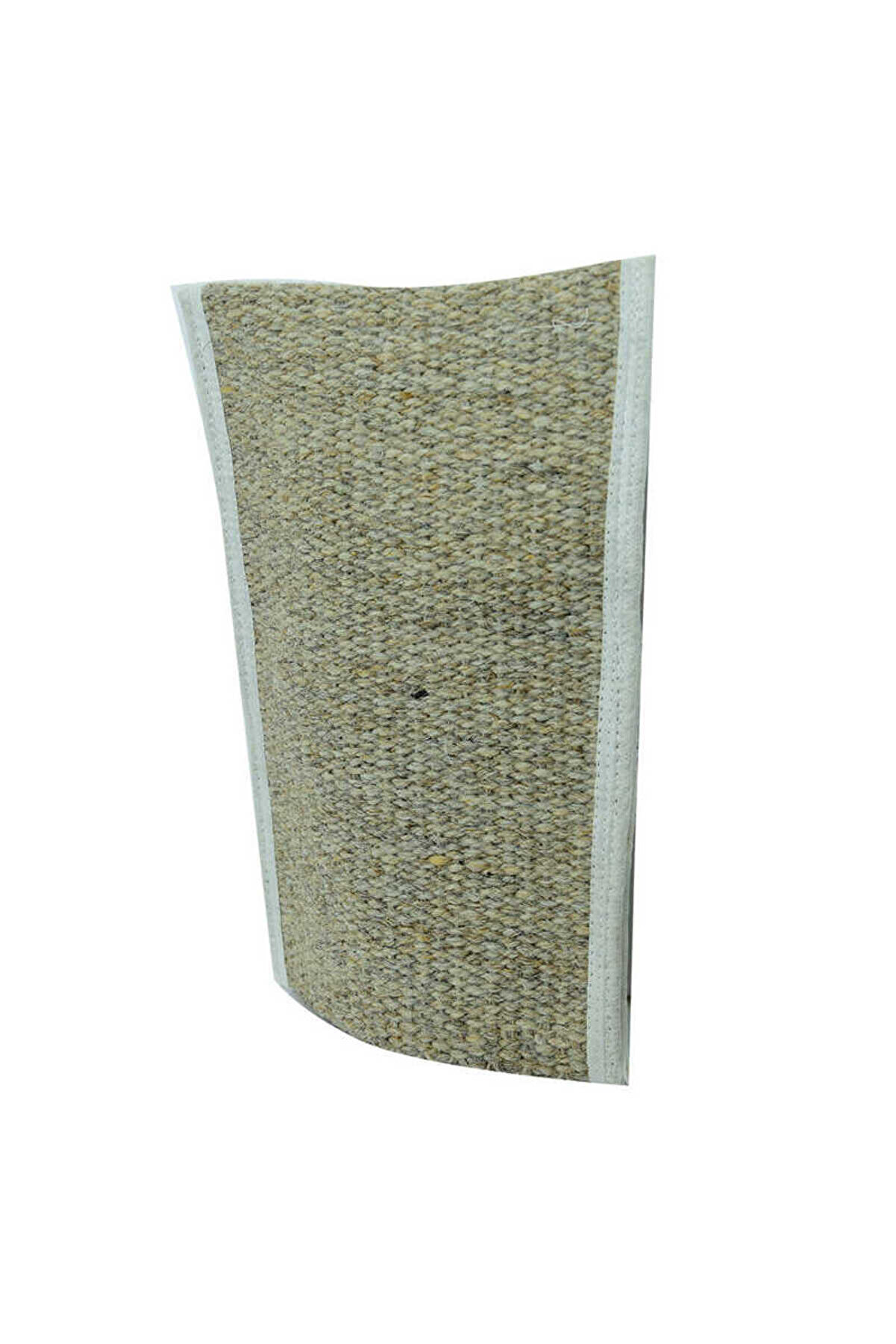 Bi̇lfold Doğal Ke&ccedil;i̇ Kılı El Ge&ccedil;meli̇ Sırt Ve V&uuml;cut Kesesi̇ Bej 26X18