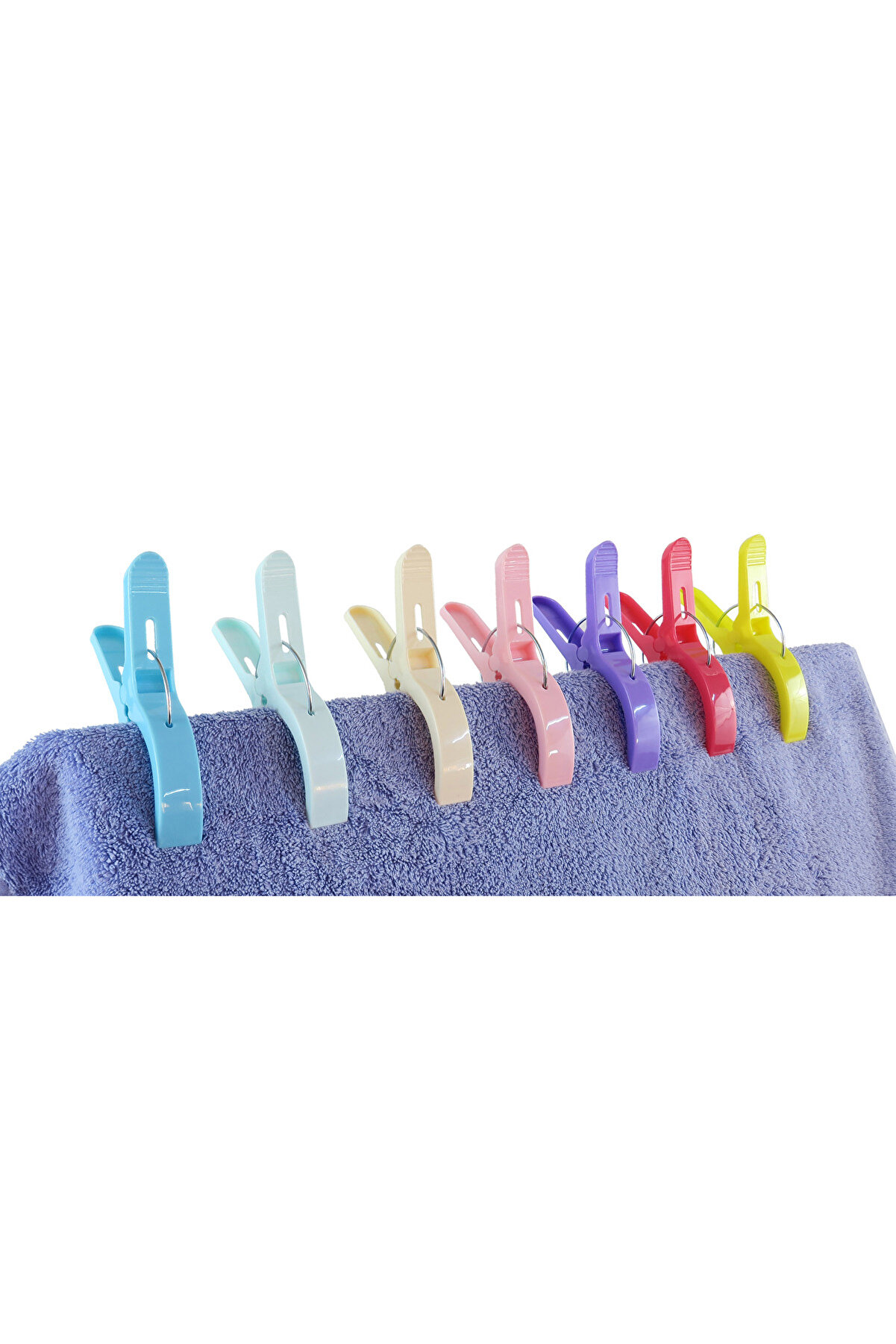 Ethab Ti̇caret Plaj Havlu Mandalı - Şezlong Mandalı - Mandal Xl 2 Adet