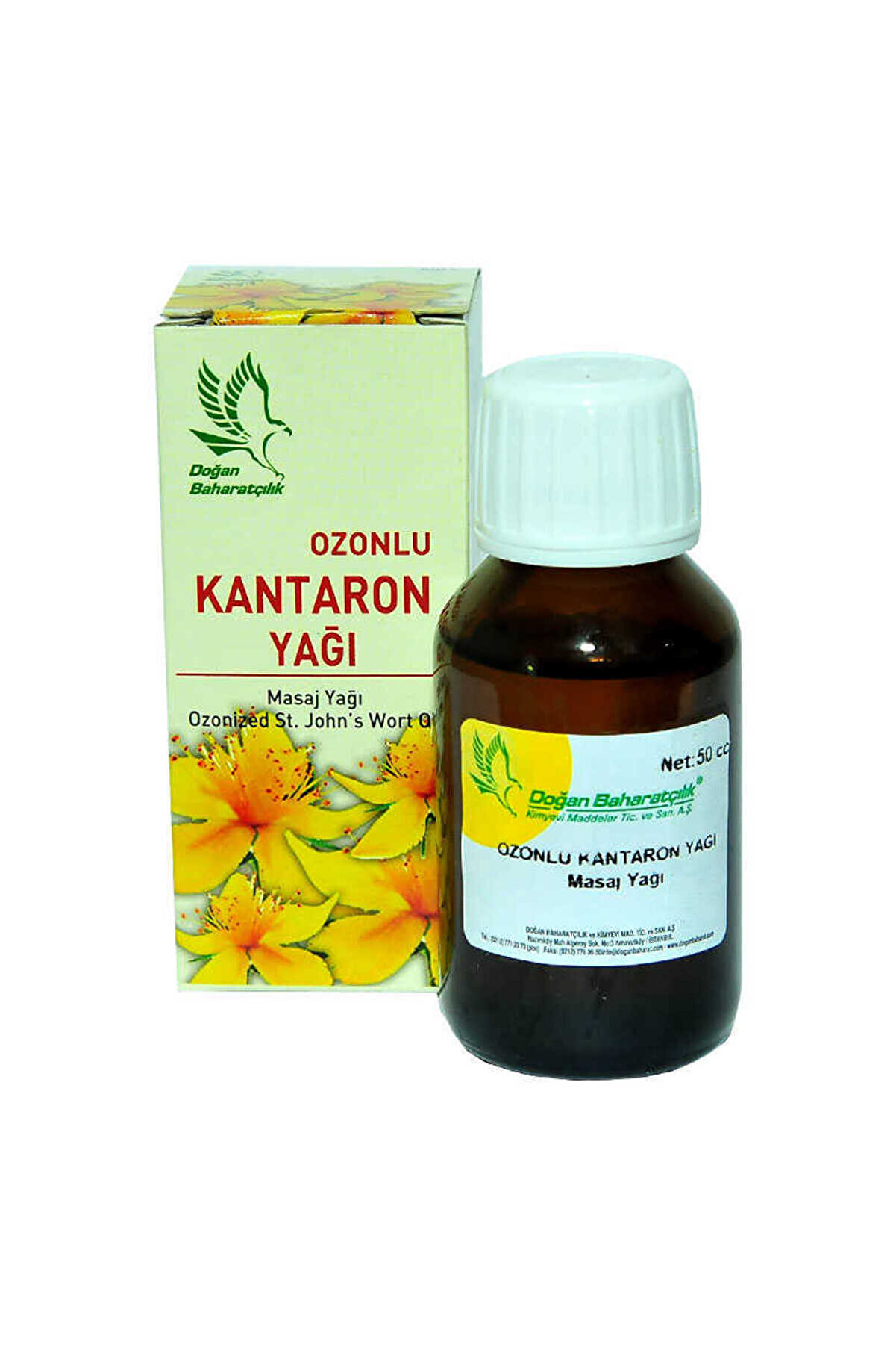 Bi̇lfold Ozonlu Kantaron Yağı 50Cc