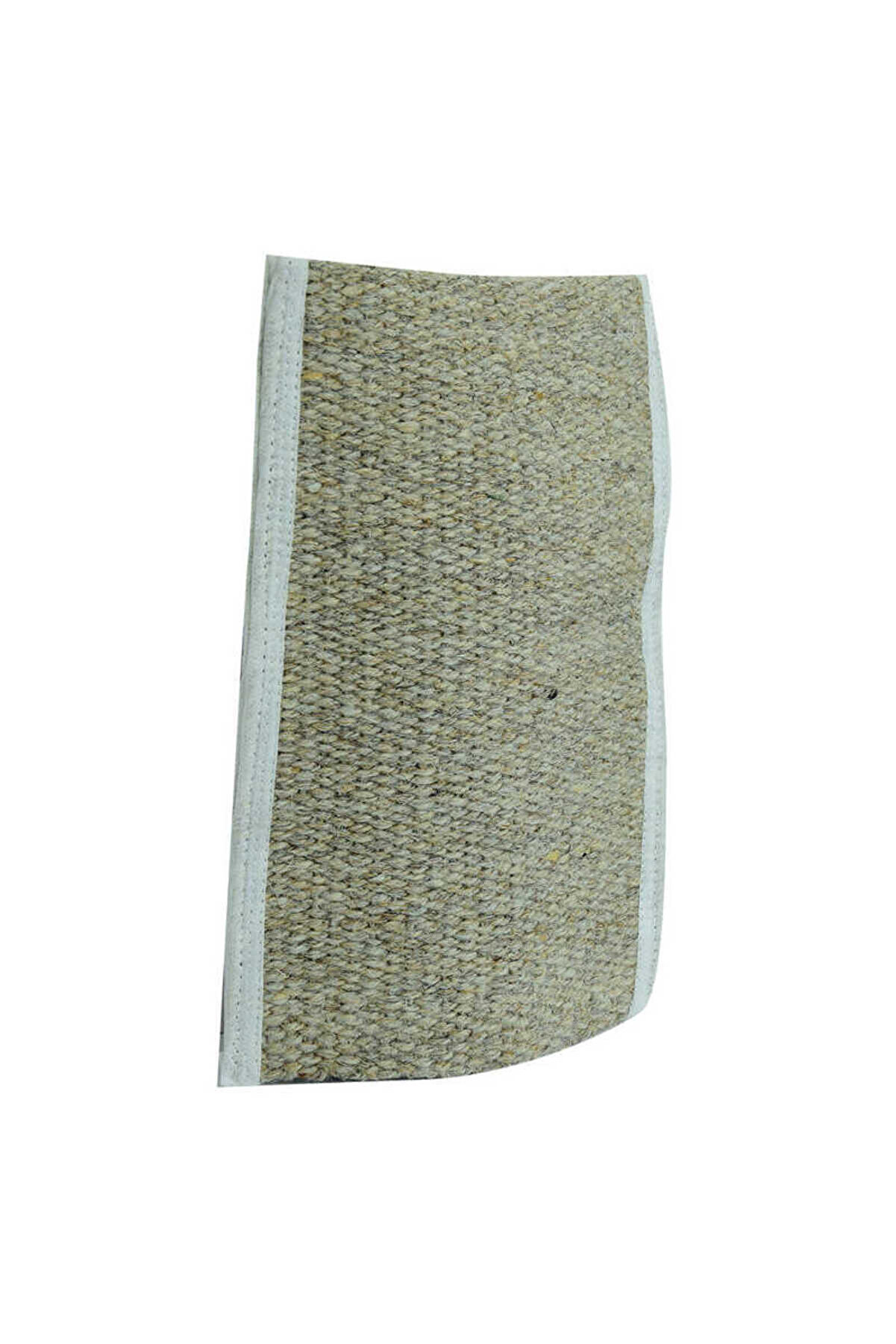 Bi̇lfold Doğal Ke&ccedil;i̇ Kılı El Ge&ccedil;meli̇ Sırt Ve V&uuml;cut Kesesi̇ Bej 26X18
