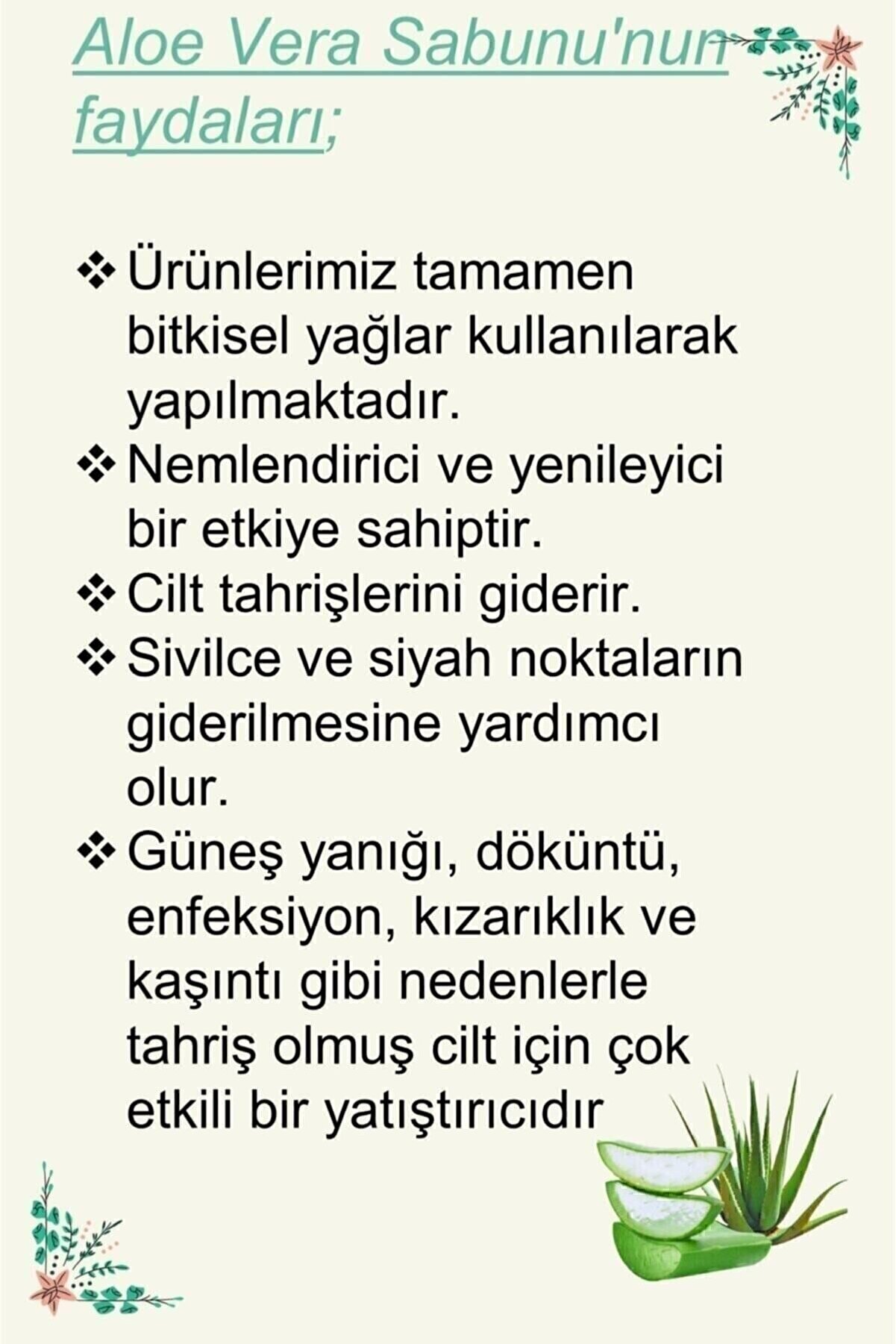 El Yapımı Kabak Li̇fli̇ Aloe Vera Sabunu 140 Gr
