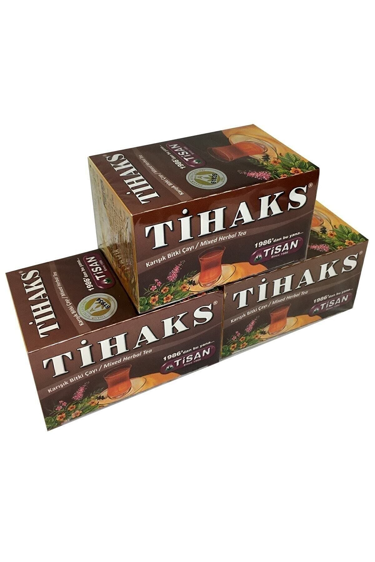 Ti̇haks Karışık Bi̇tki̇ Çayı 20 Süzen Poşet 3 Adet Ti̇laks 3 Paket Ti̇lax