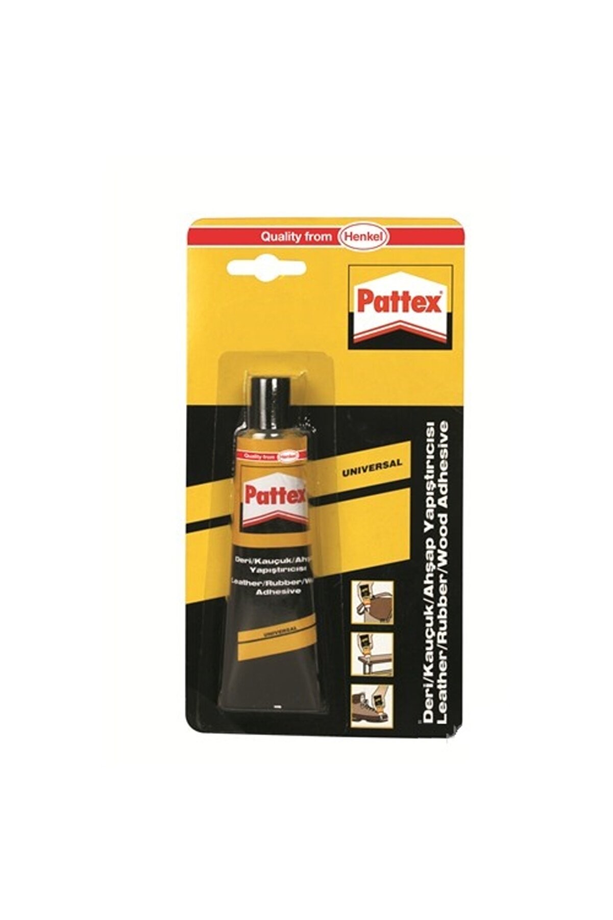 Pattex Deri̇/Kauçuk/Ahşap Yapıştırıcı 50 Ml 1419315