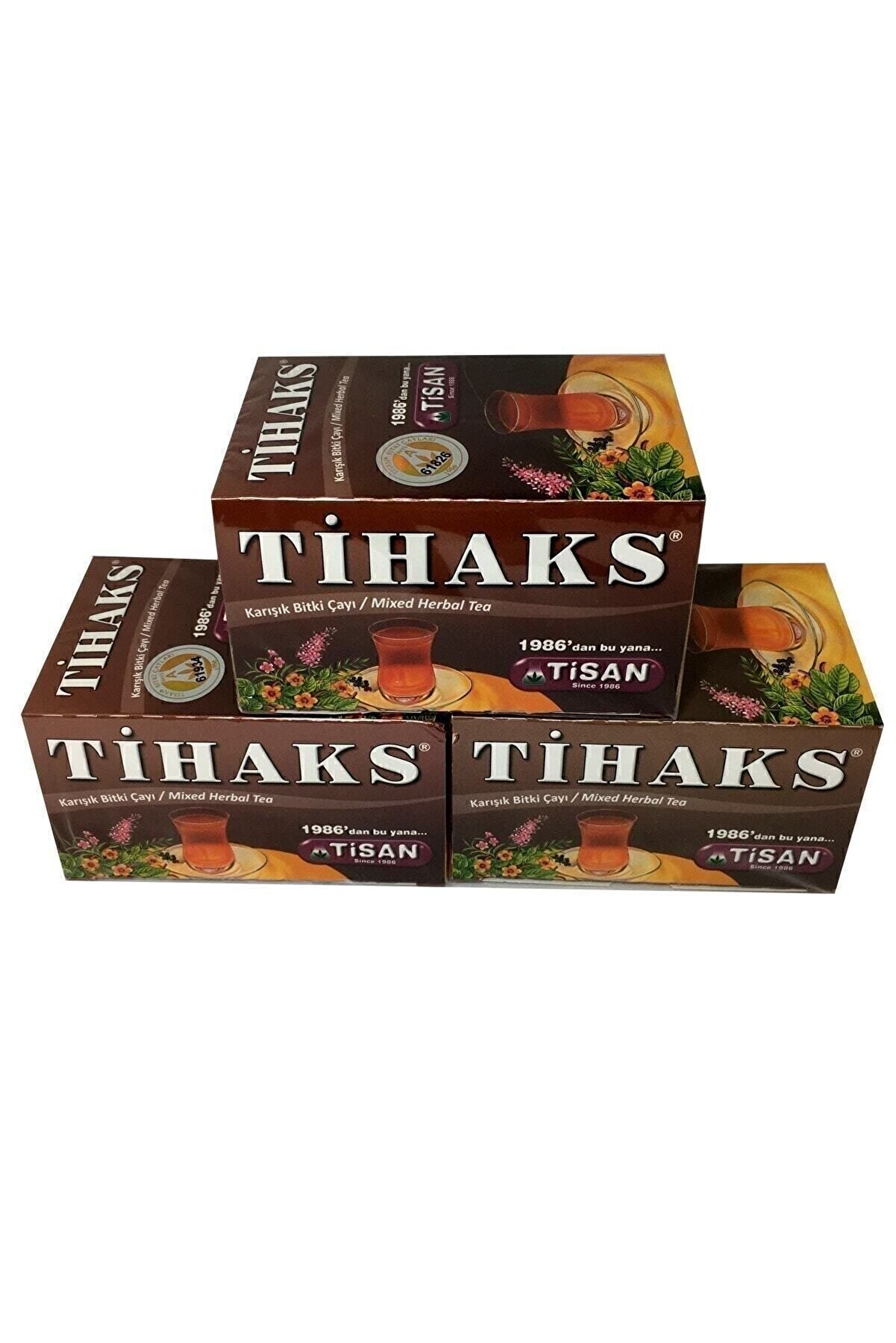 Ti̇haks Karışık Bi̇tki̇ Çayı 20 Süzen Poşet 3 Adet Ti̇laks 3 Paket Ti̇lax