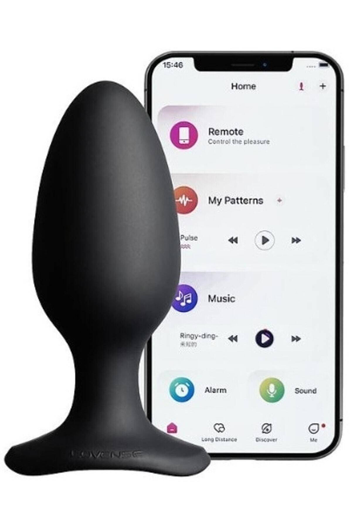 Meyrabest 2 Akıllı Telefon Kontroll&uuml; 2.25 Inch Anal Plug