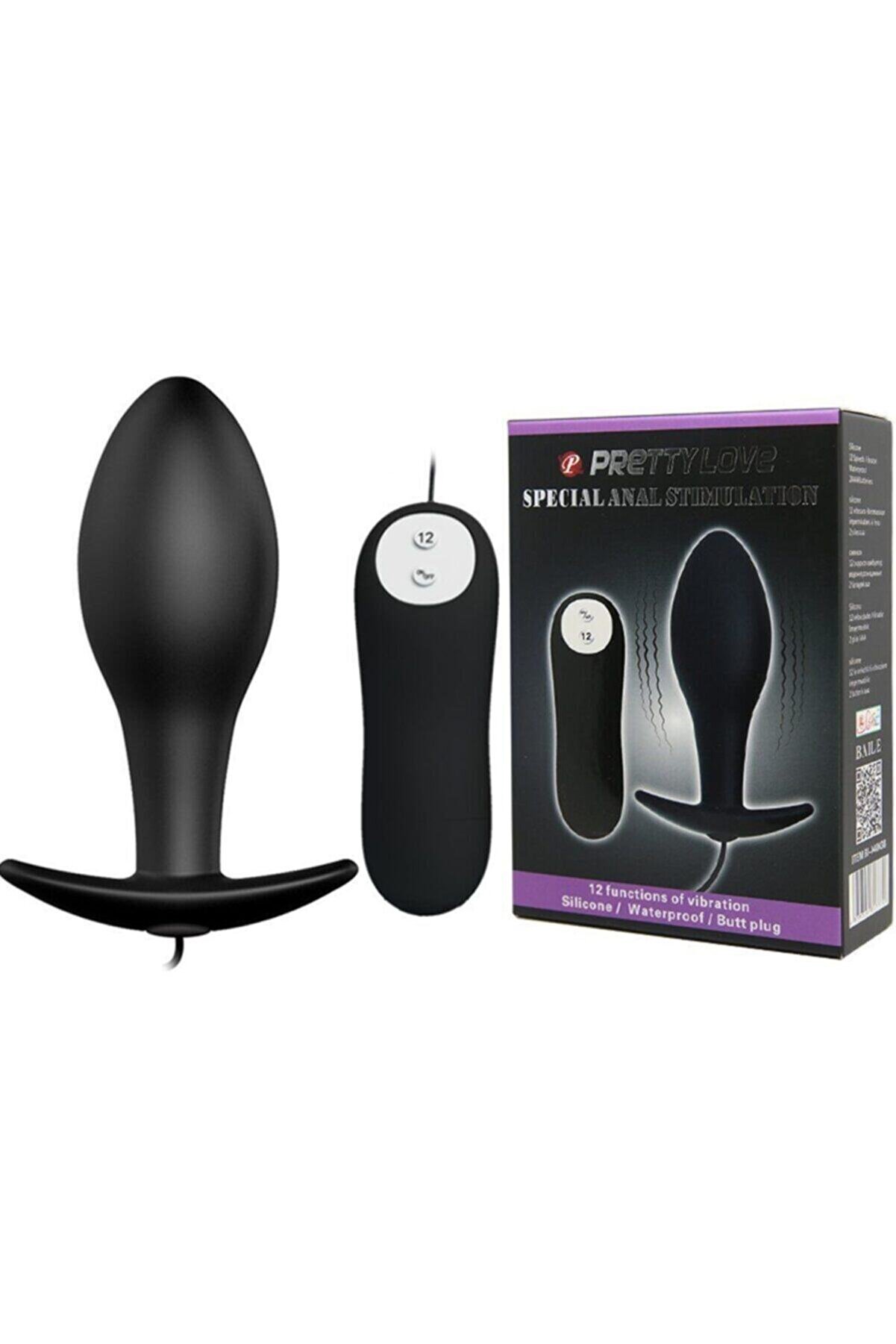 Meyrabest Pretty Love Speci̇al Anal Sti̇mulati̇on 12 Fonksi̇yonlu Ti̇treşi̇mli̇ Butt Plug