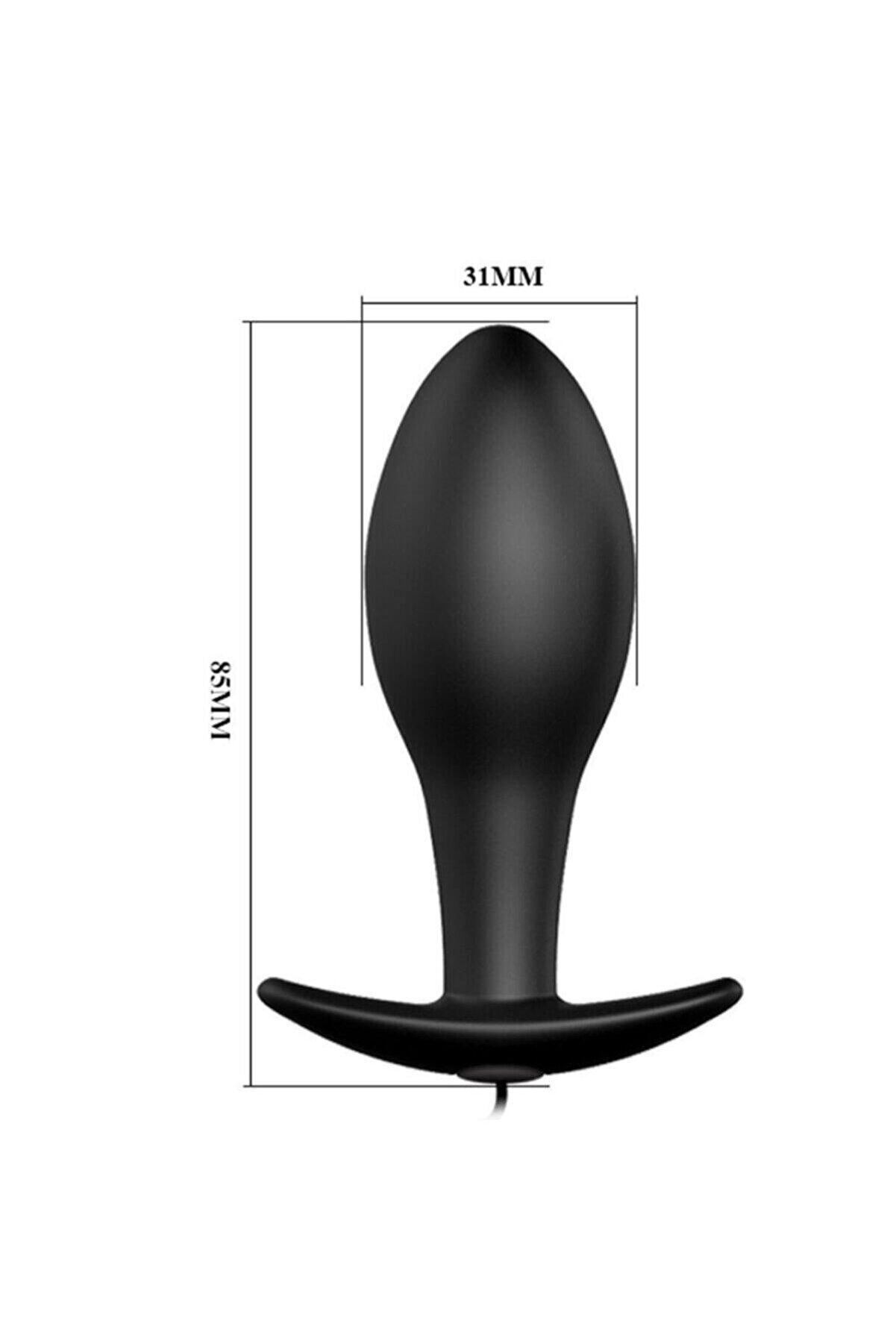 Meyrabest Pretty Love Speci̇al Anal Sti̇mulati̇on 12 Fonksi̇yonlu Ti̇treşi̇mli̇ Butt Plug