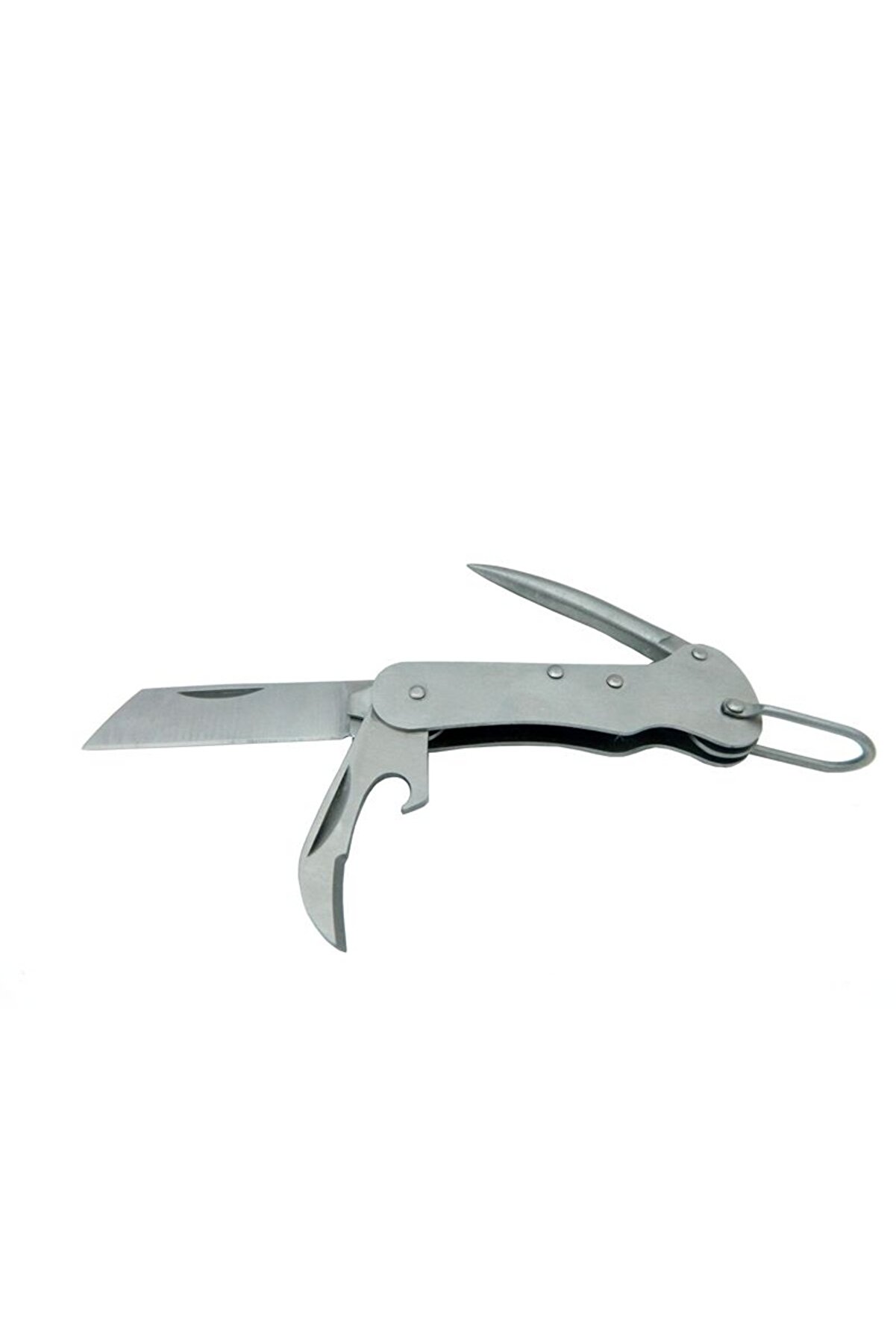 evimdeyokyok PK 153 Gümüş Gemici Çakı 9,5 cm - Metal Sap, Manuel