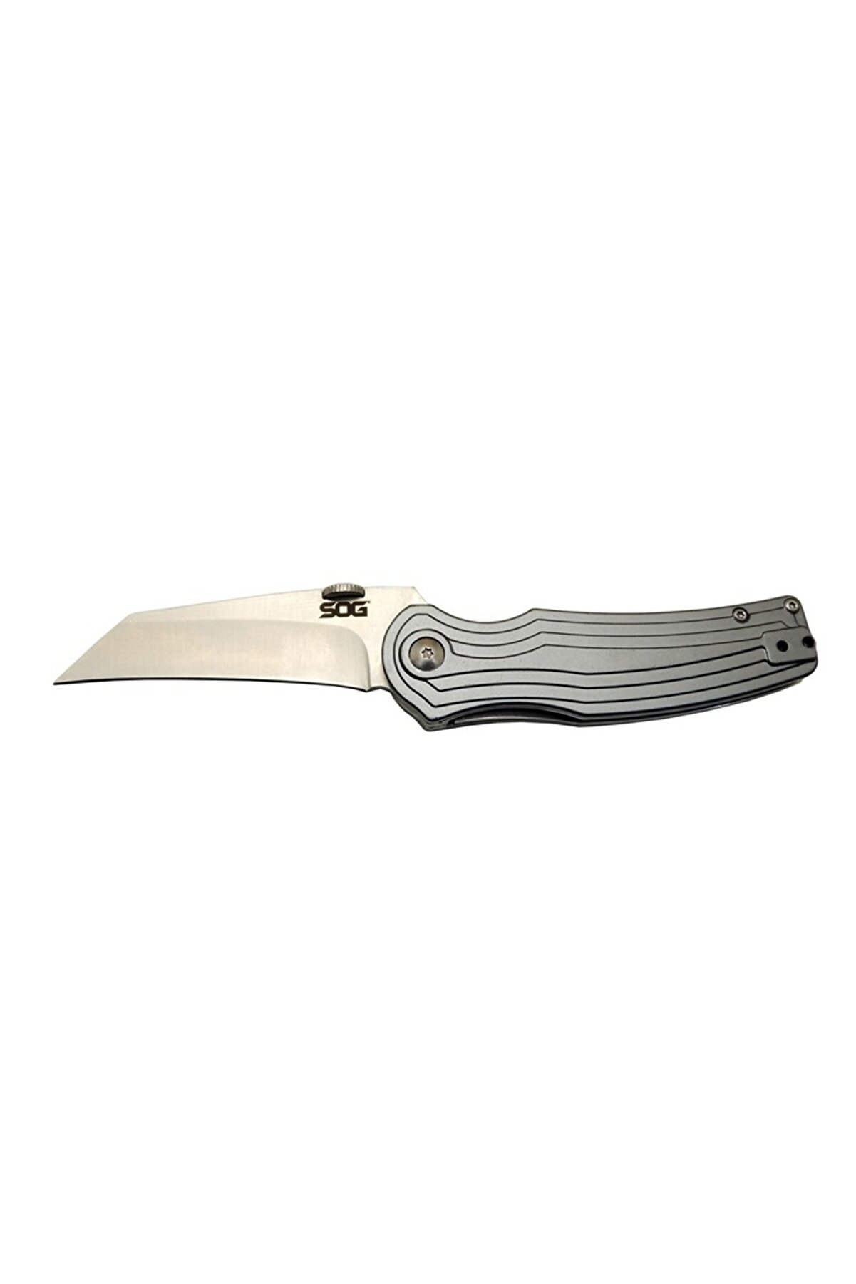 evimdeyokyok Sog Pinkerton 0689 Gri Kamp Çakı 18cm - Yarı Otomatik, Kutulu