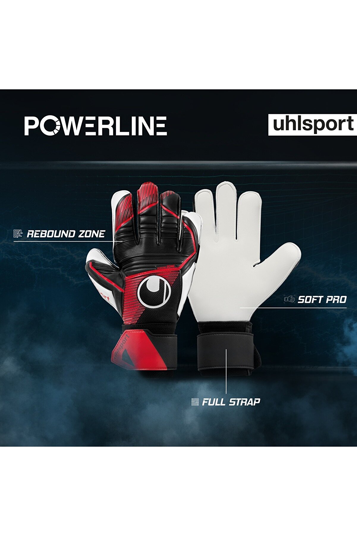 Uhlsport Powerli̇ne Soft Pro Kaleci̇ Eldi̇veni̇ 101131101