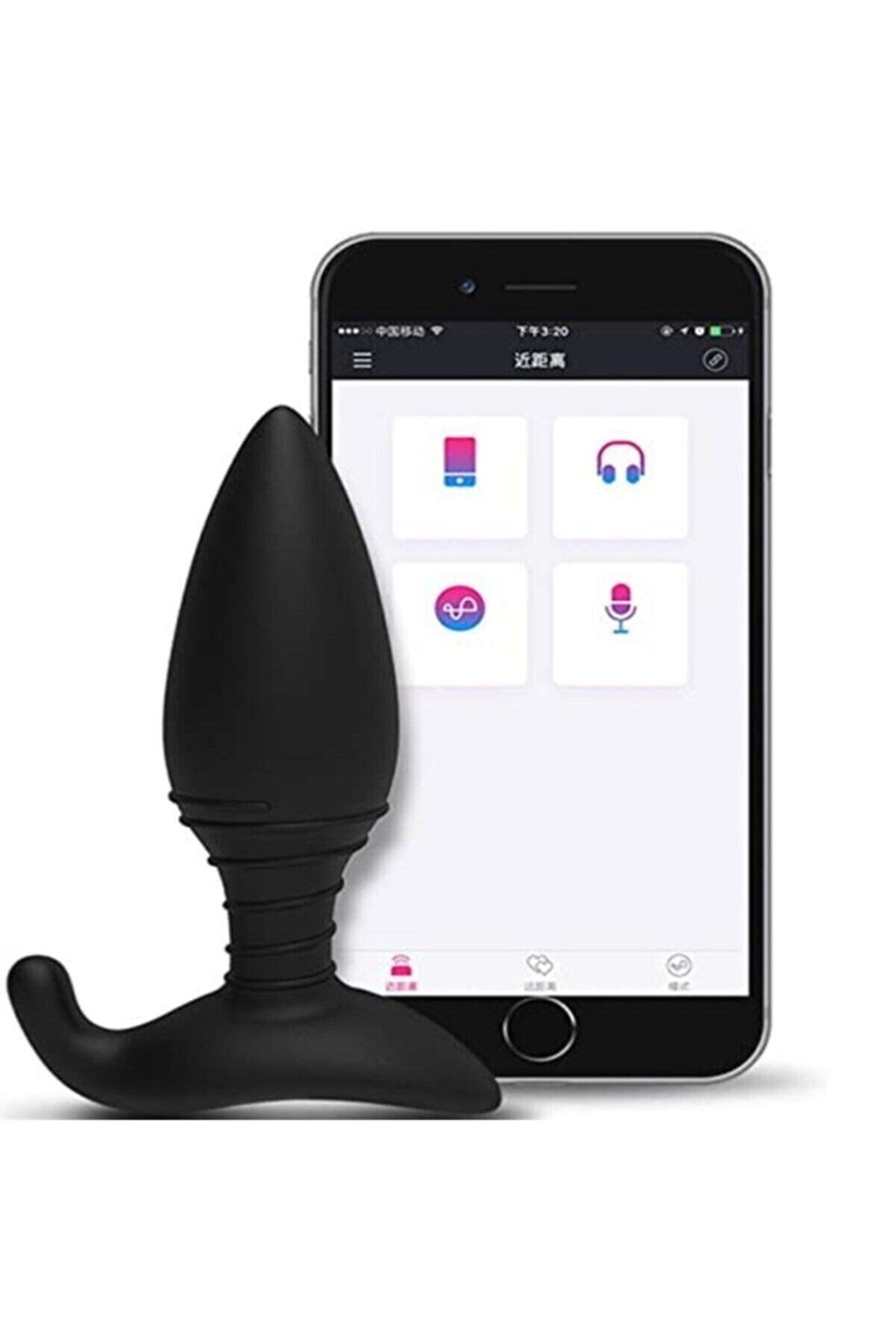 Meyrabest Hush 44,5Mm Akıllı Telefon Tablet Ve Wi̇fi̇ Ile Kontrol Edi̇lebi̇len Butt Plug