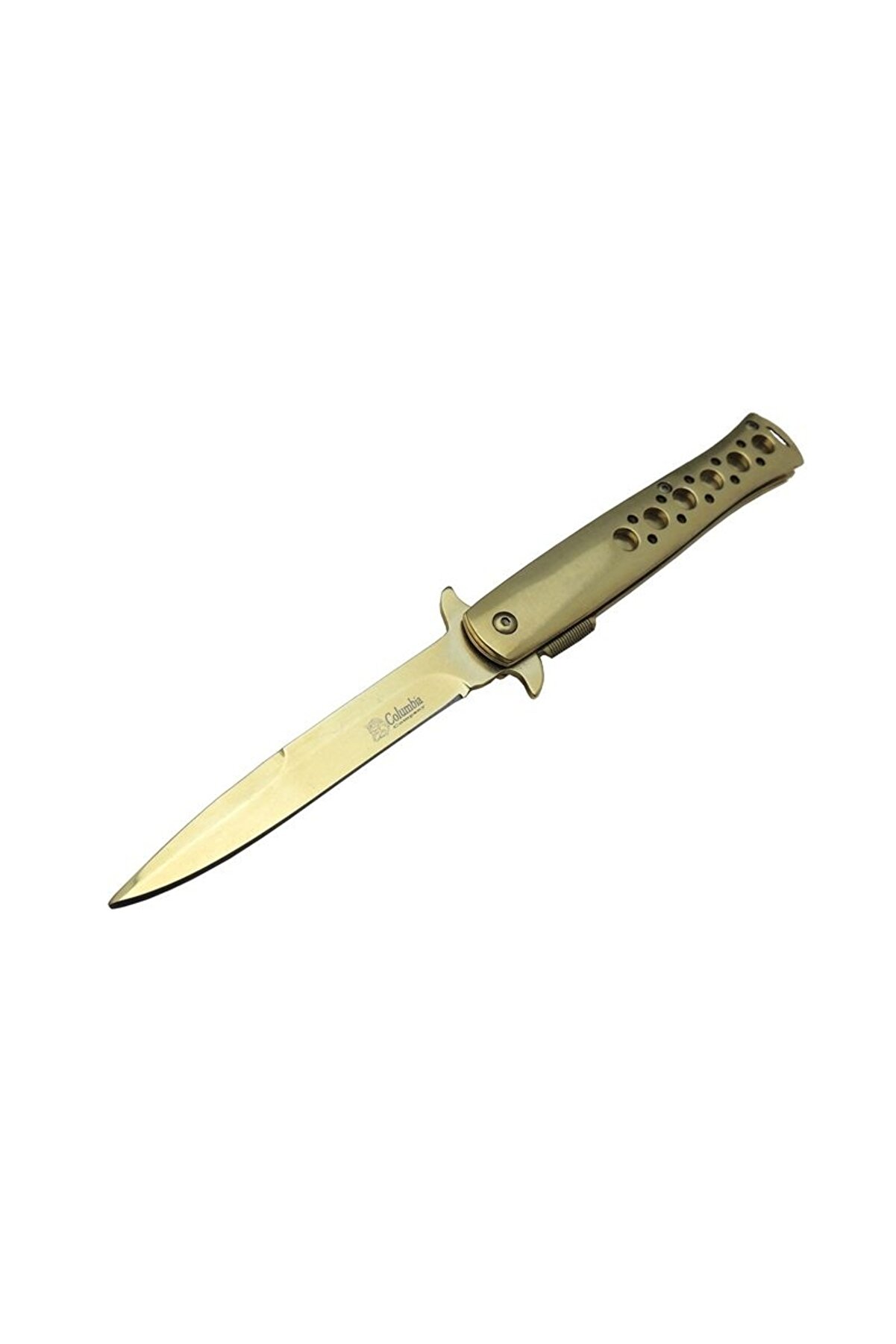 evimdeyokyok Tac-Force 1111A T-Lite Gold Kamp / Av Çakısı 23cm- Yarı Otomatik, Metal Sap