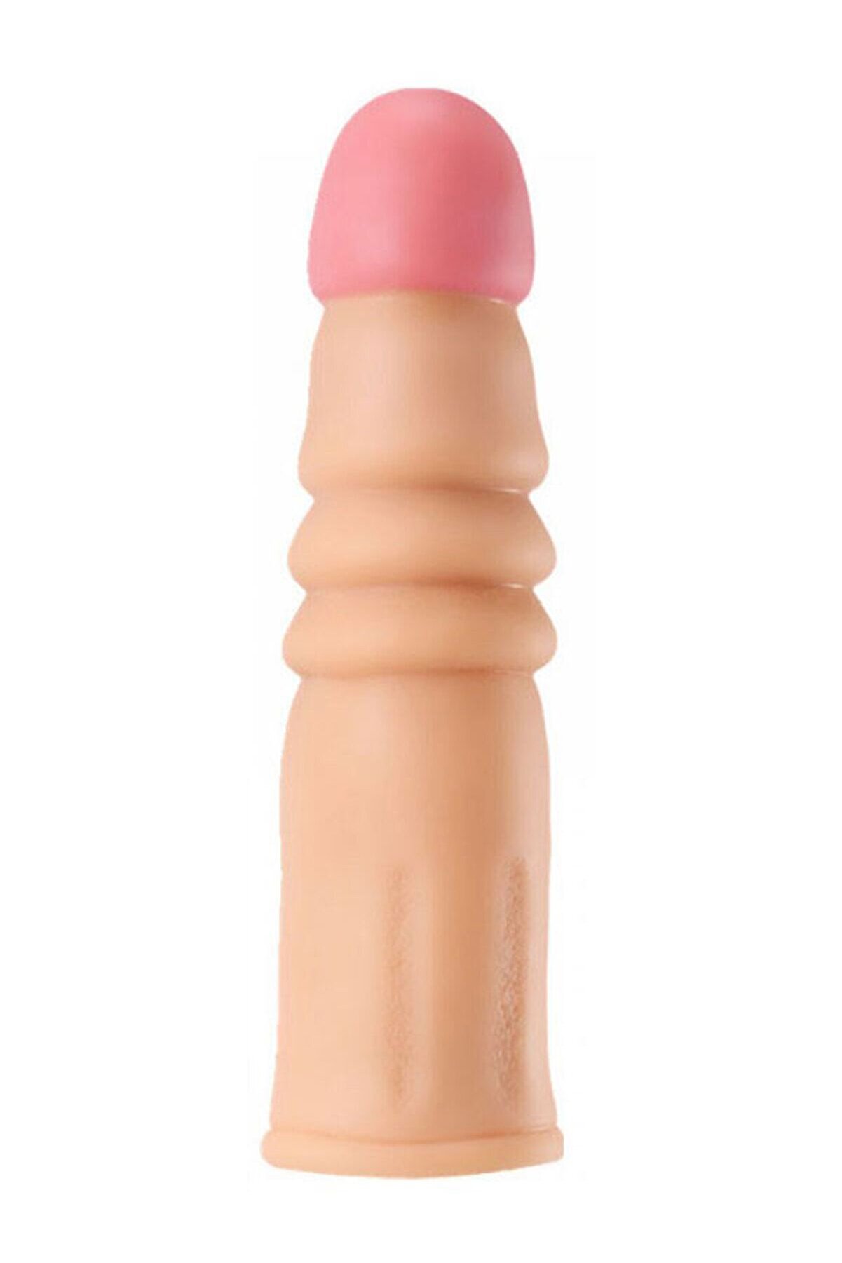 thirstshop SECRETGAME Max Man 25mm Dolgulu Penis Kılıfı YN0054 - Filled Penis Sleeve, extended condom, penis e
