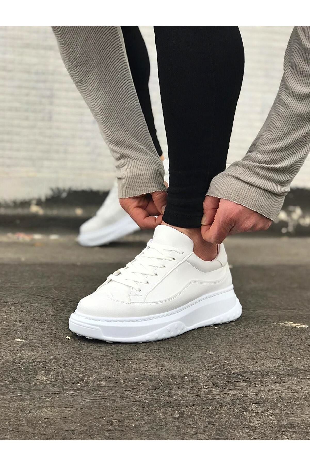 Ethab Ti̇caret Beyaz Erkek Ayakkabı