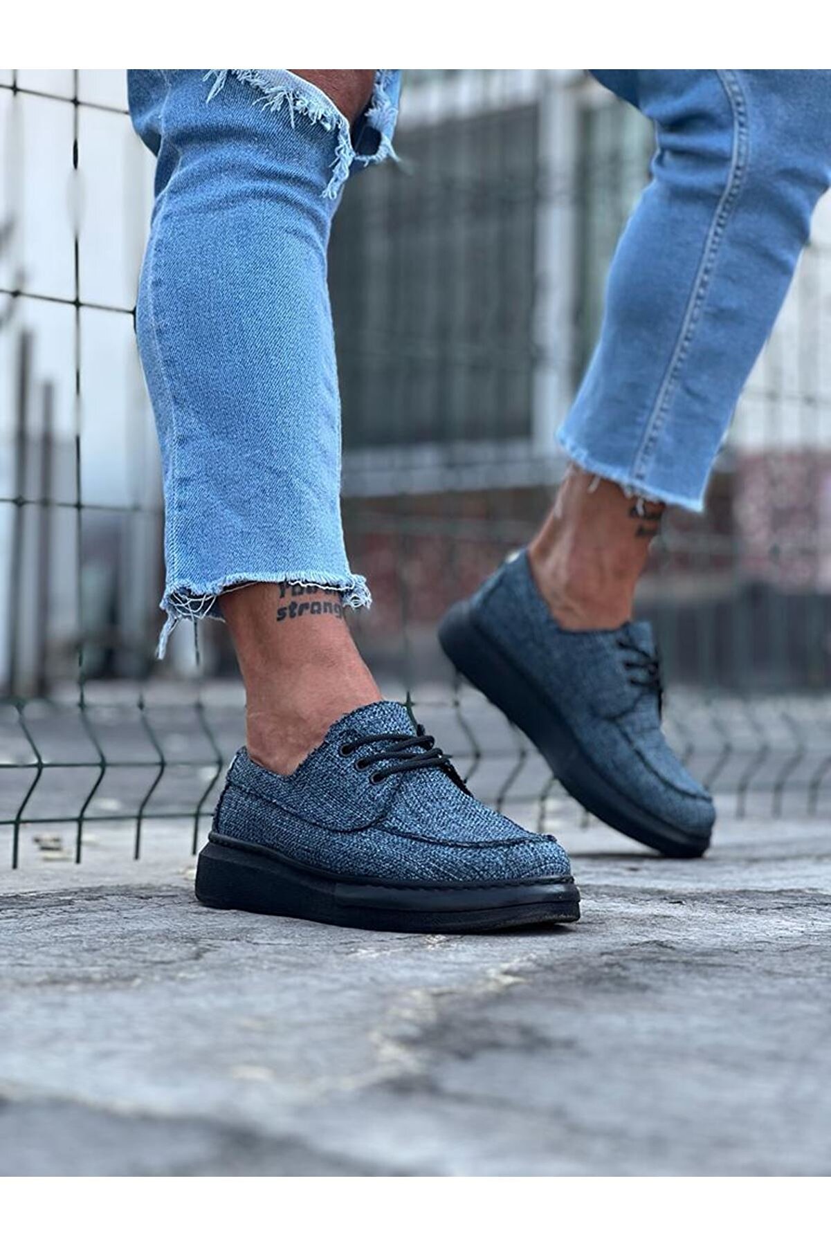 Ethab Ti̇caret Laci̇vert Erkek G&uuml;nl&uuml;k Ayakkabı