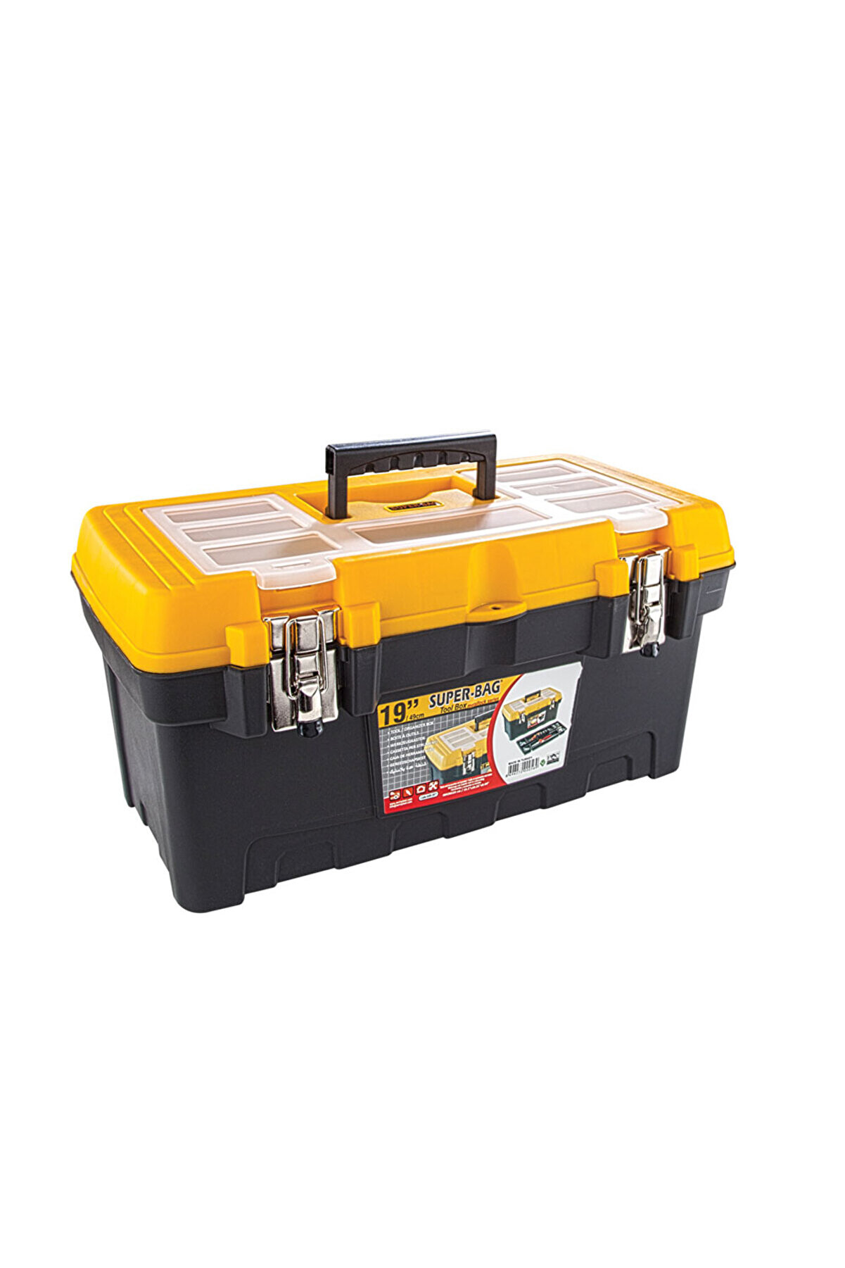 evimdeyokyok Super Bag ASR-2077 19 inç Takım Çantası - Metal Kilitli