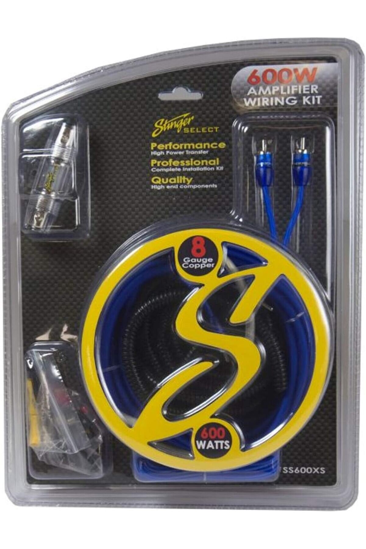 STOREMAX buydash SS600XS 600W, 8GA Bakır, Amfi Kablo Kiti goldshine 995340