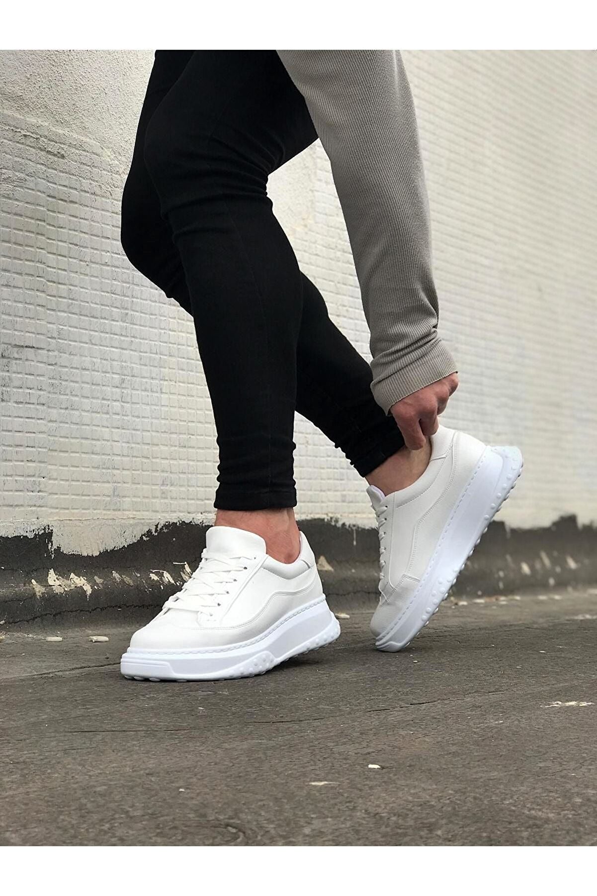 Ethab Ti̇caret Beyaz Erkek Ayakkabı