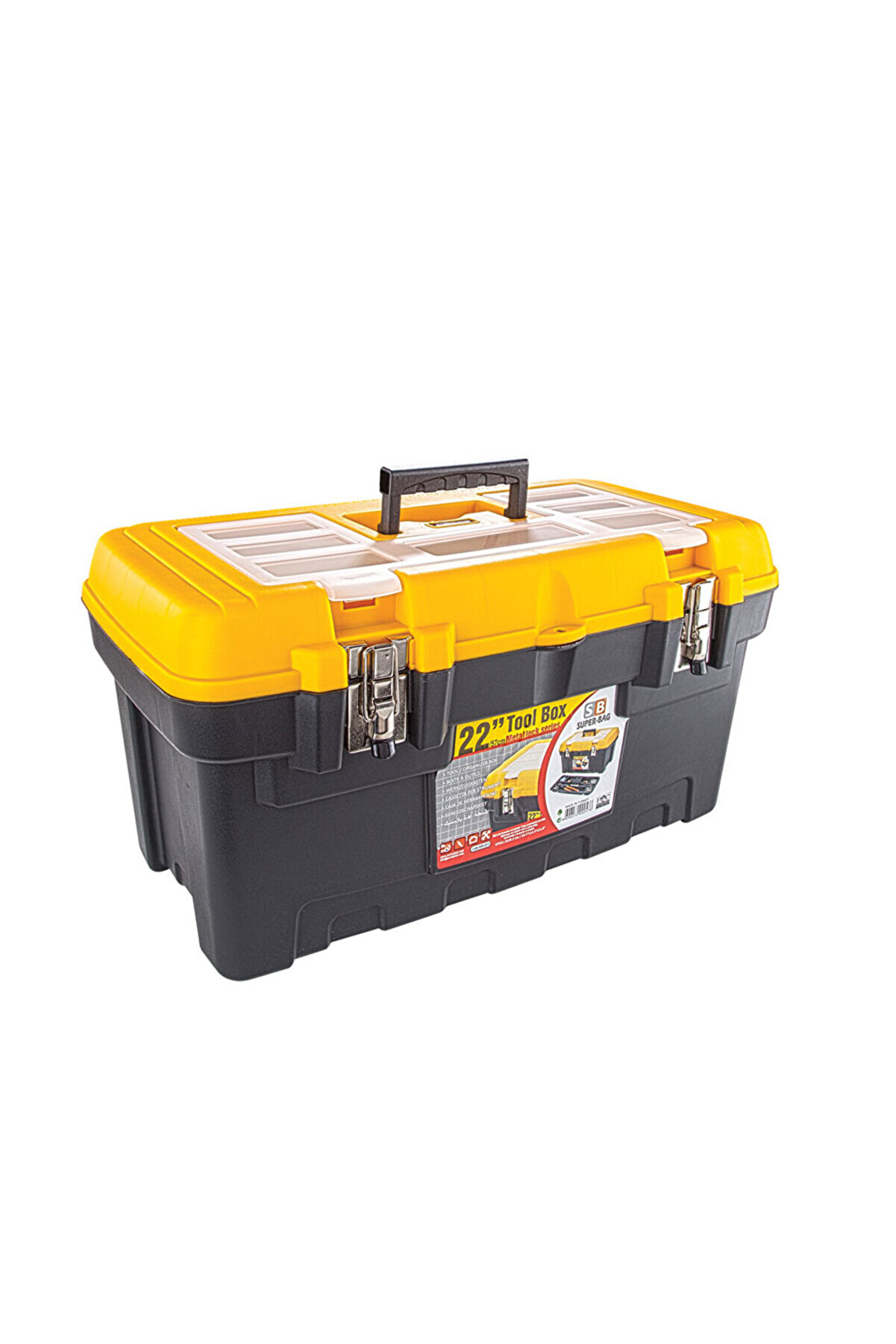 evimdeyokyok Super Bag ASR-2078 22 inç Takım Çantası - Metal Kilitli