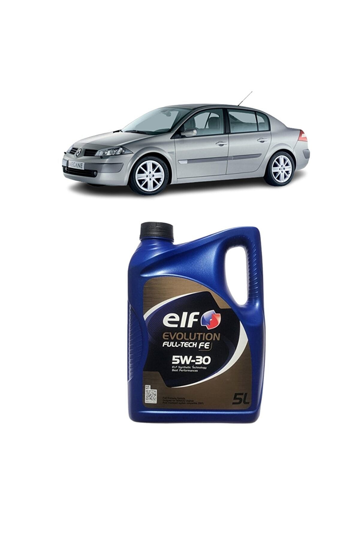 Renault Megane 2 3Plus Fi̇ltre Bakım Seti̇ 1.5 Dci̇ Elf Yağlı 2002-2005 Ki̇t2093C