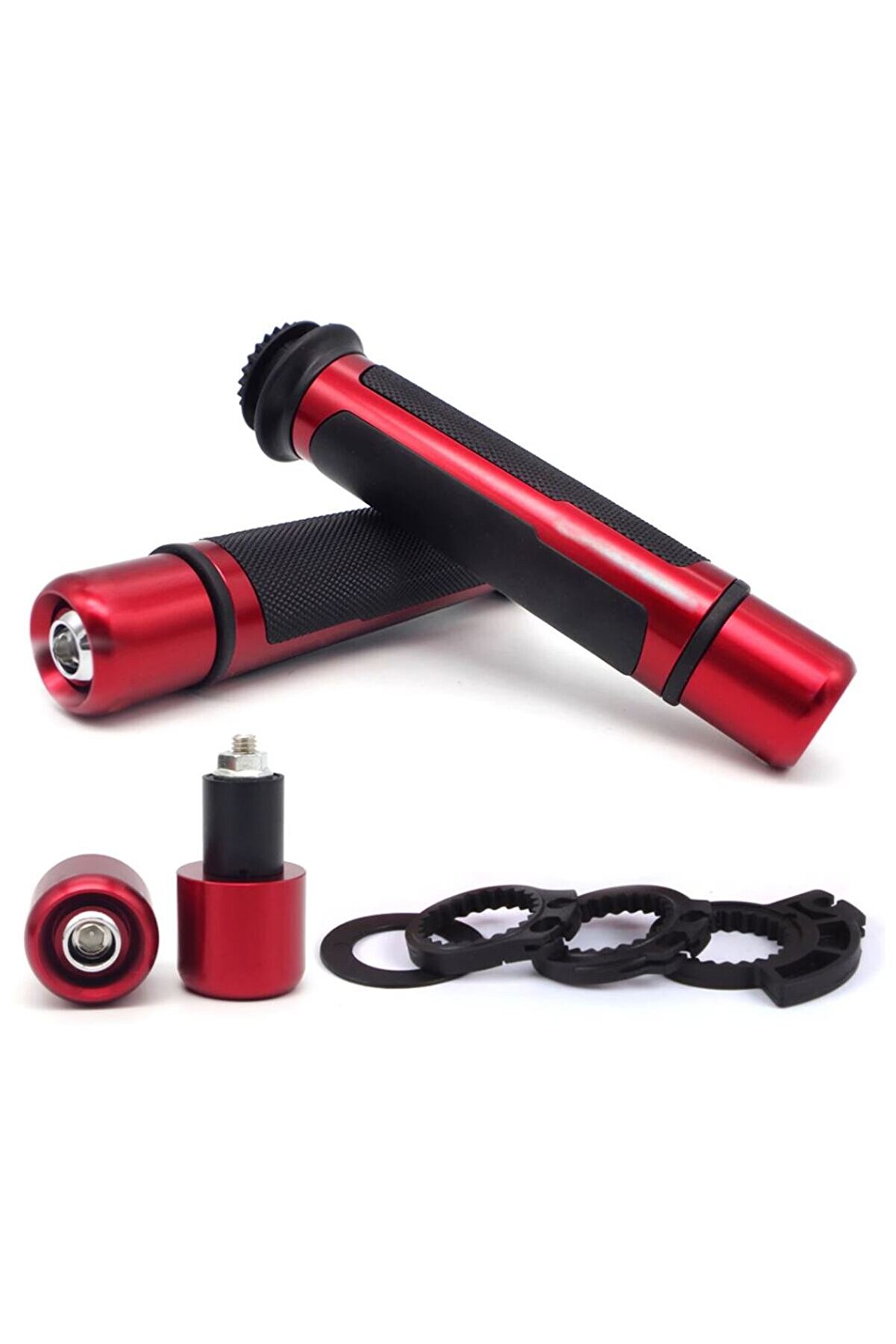 setmoto Barracuda Elcik Takımı - Denge Topuzlu Set - Unıversal - Kırmızı