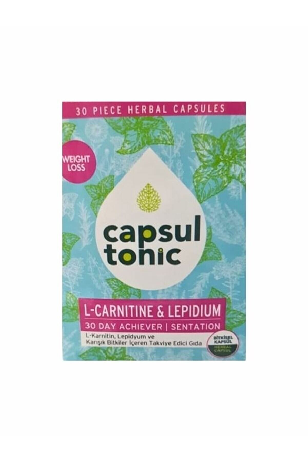 Kozmik Bitkisel Capsül Tonic L-Carnitine Kapsül 30'lu 2 ADET