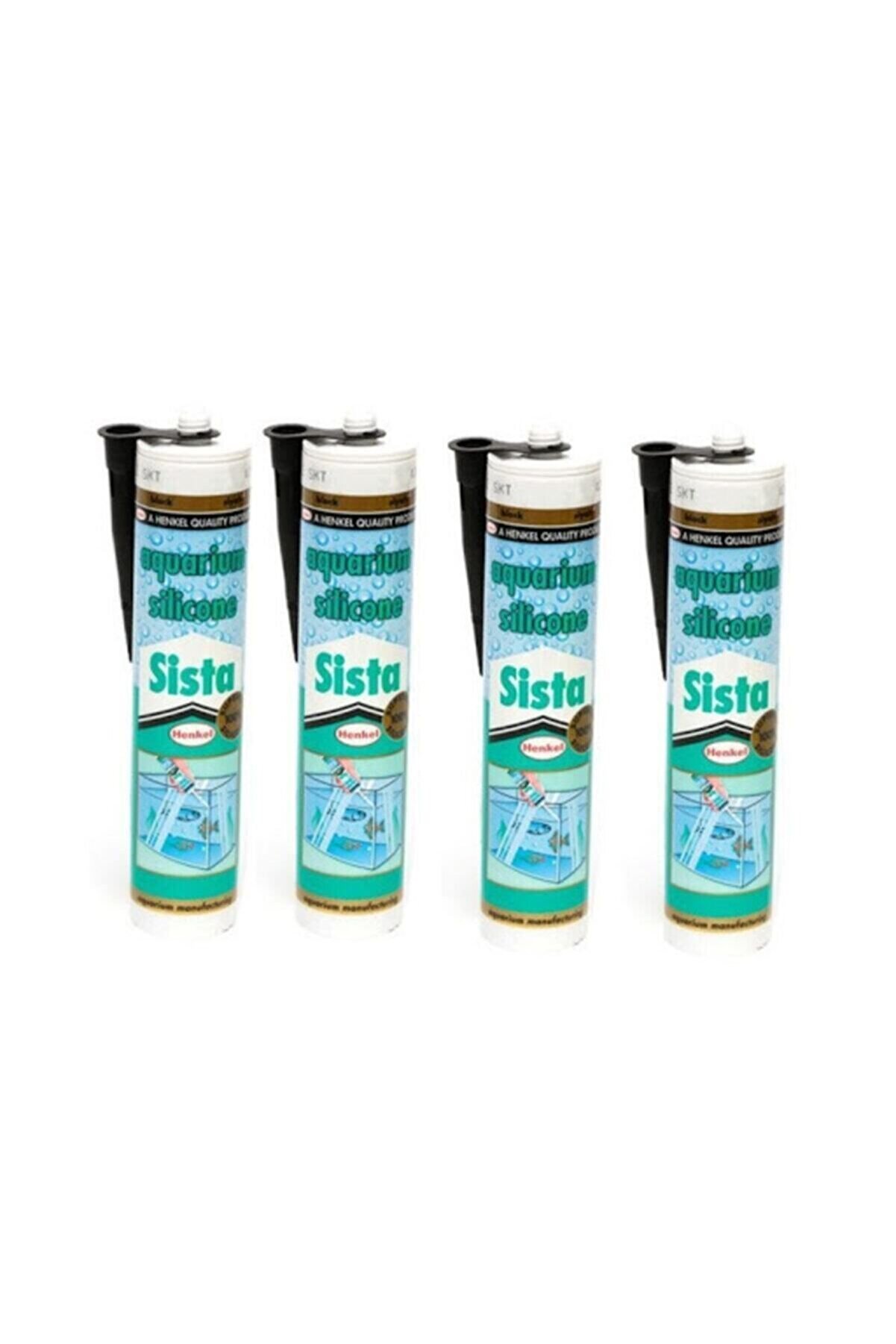 Si̇sta Akvaryum Si̇li̇konu Şeffaf 1 Adet