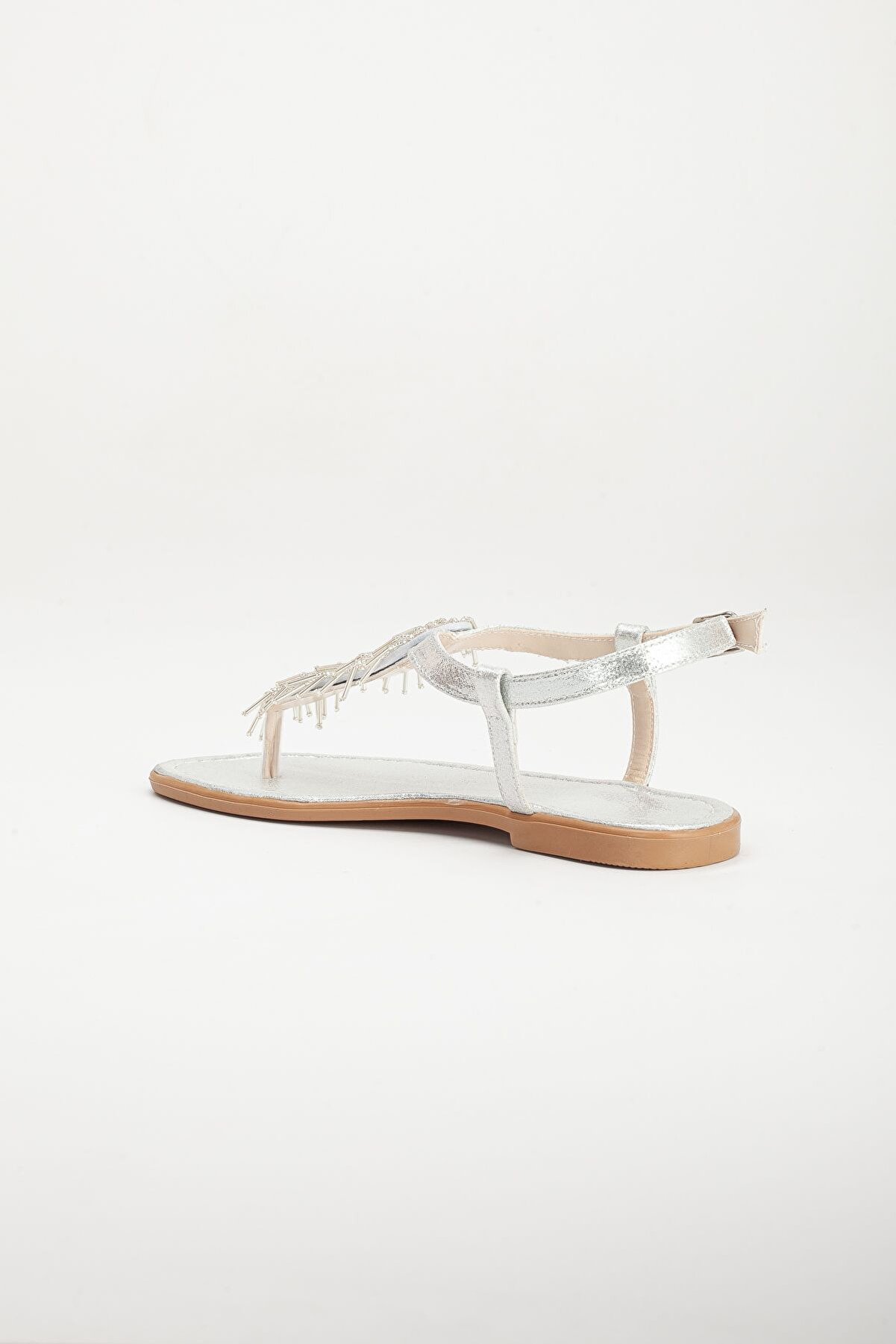 Gult Kadın Yazlık Parmak Arası Sandalet