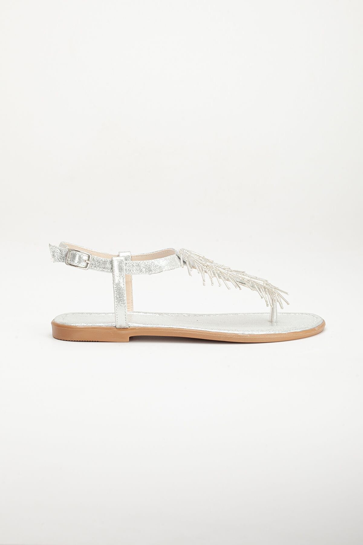 Gult Kadın Yazlık Parmak Arası Sandalet