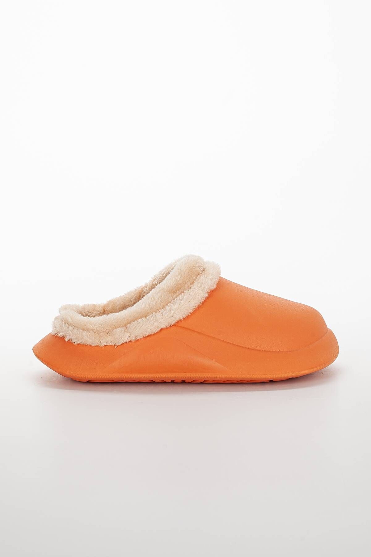 Gult Kadın Içi̇ Kürklü Kışlık Sıcak Terli̇k Turuncu